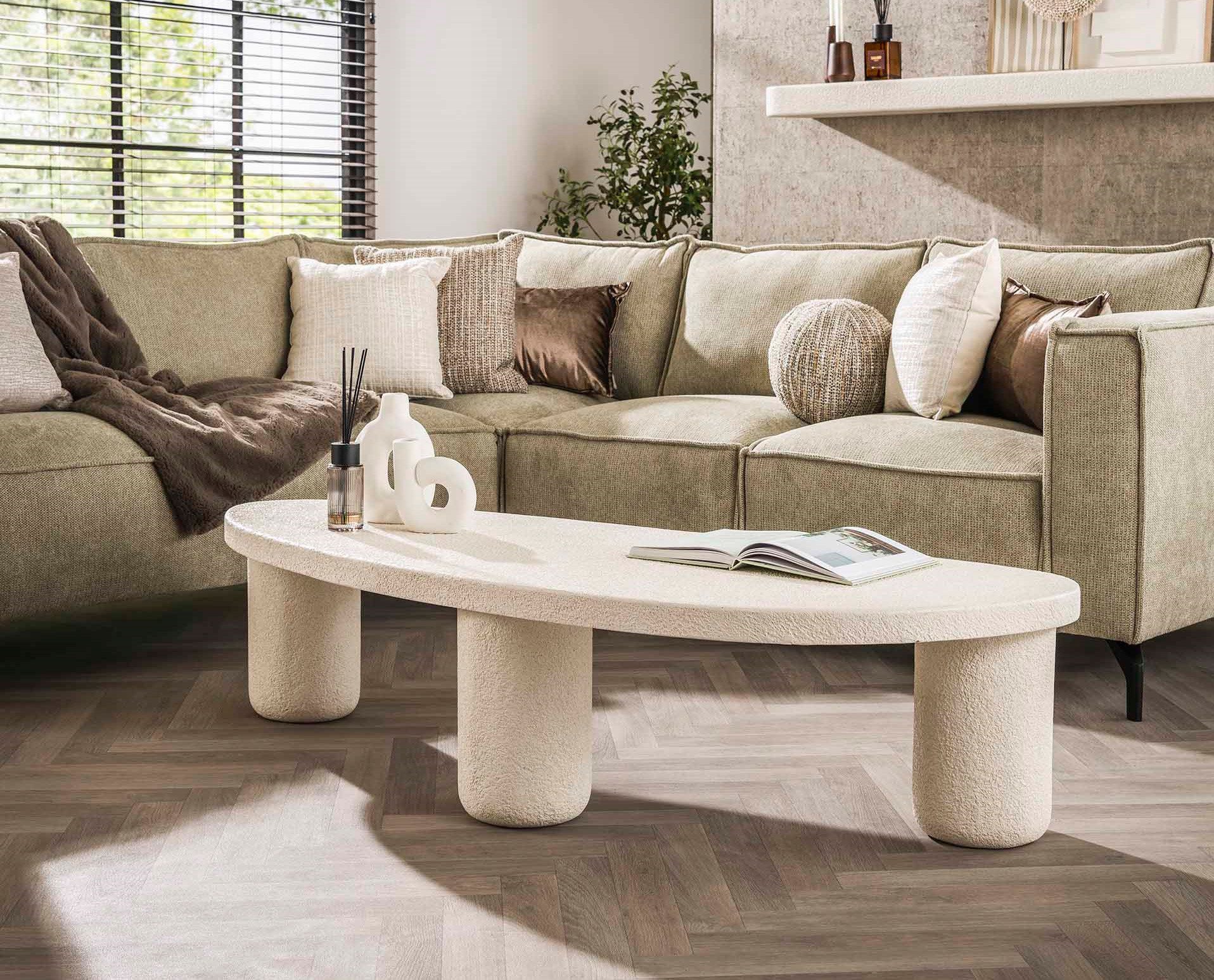 Vintagehaus Couchtisch Couchtisch XL Stone Organic günstig online kaufen