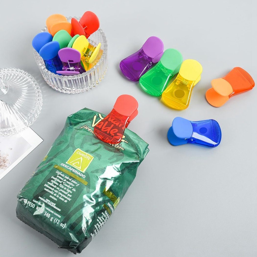 Küche, Kunststoffklammern Klemmen die TUABUR Magnetische für Snack-Verschlussklammern