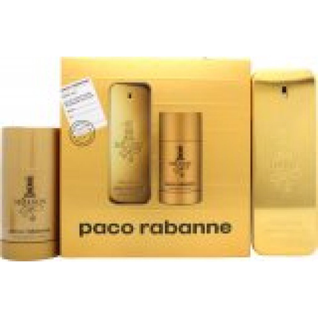RABANNE Eau de Toilette Paco 1 Million Gift Set 100ml EDT Spray + 75ml Deodorant Stick