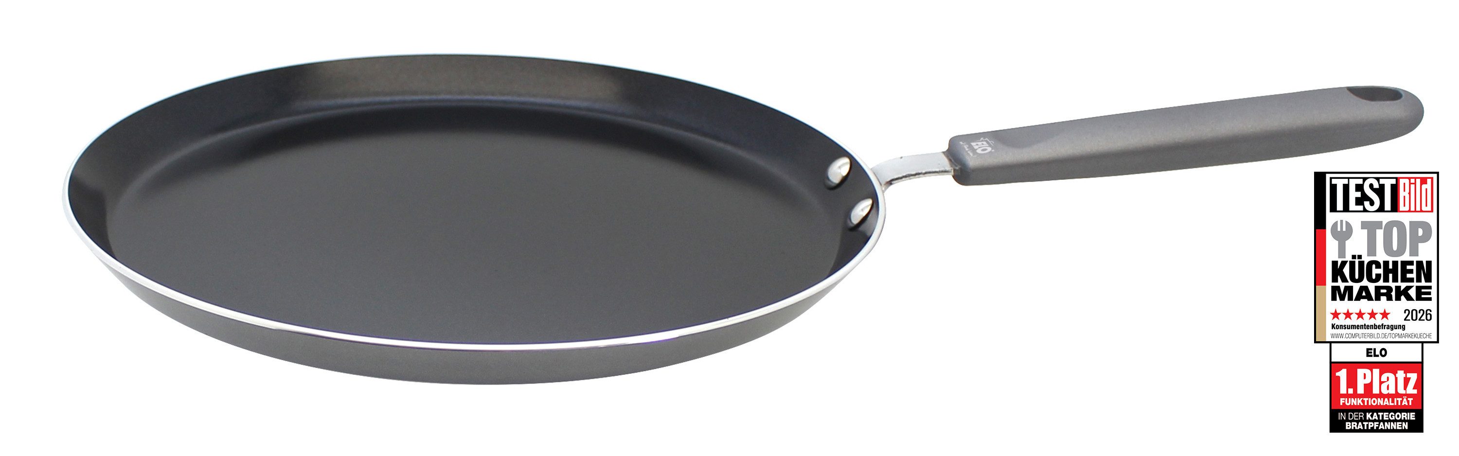 Elo Basic Crêpepfanne Ducato, Aluminium, Ø 24 cm, Induktion