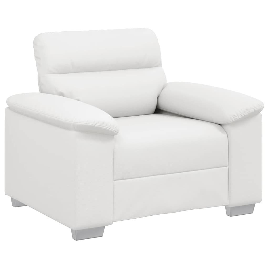 vidaXL Sofa Sessel Weiß 60 cm Kunstleder günstig online kaufen