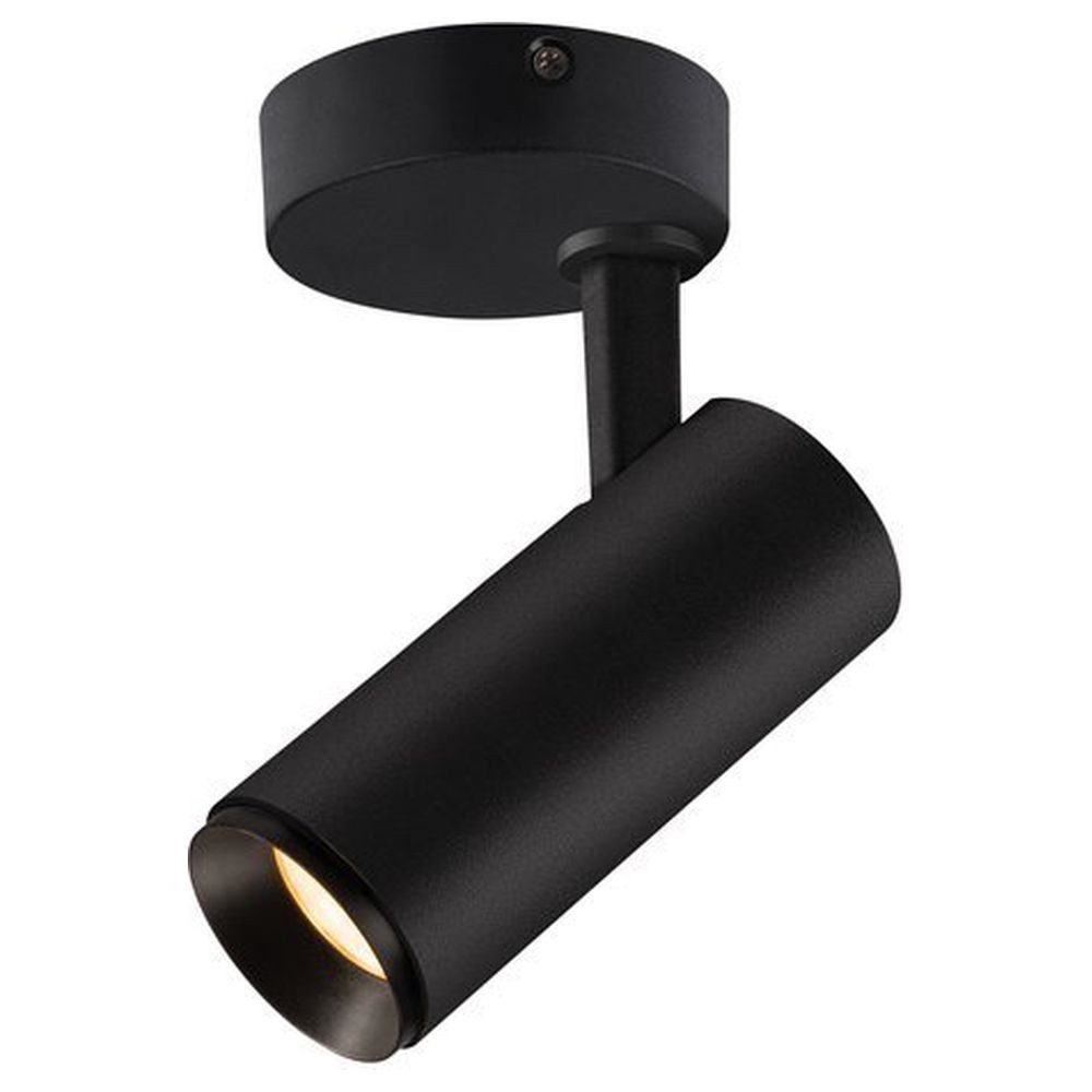 SLV Deckenstrahler LED Wand- und Deckenspot Numinos in Schwarz 10,42W 985lm 2700K 36°, LED