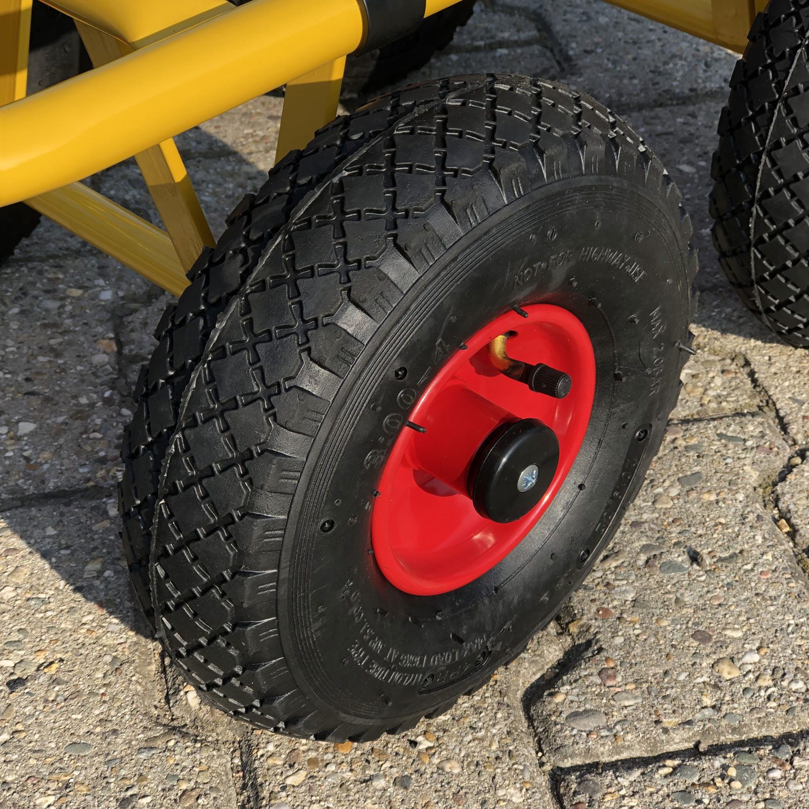 Ravendo Transportwagen Transportwagen Dolly 4 Rad 300 Kg TD 300-4W, (1 Stück)