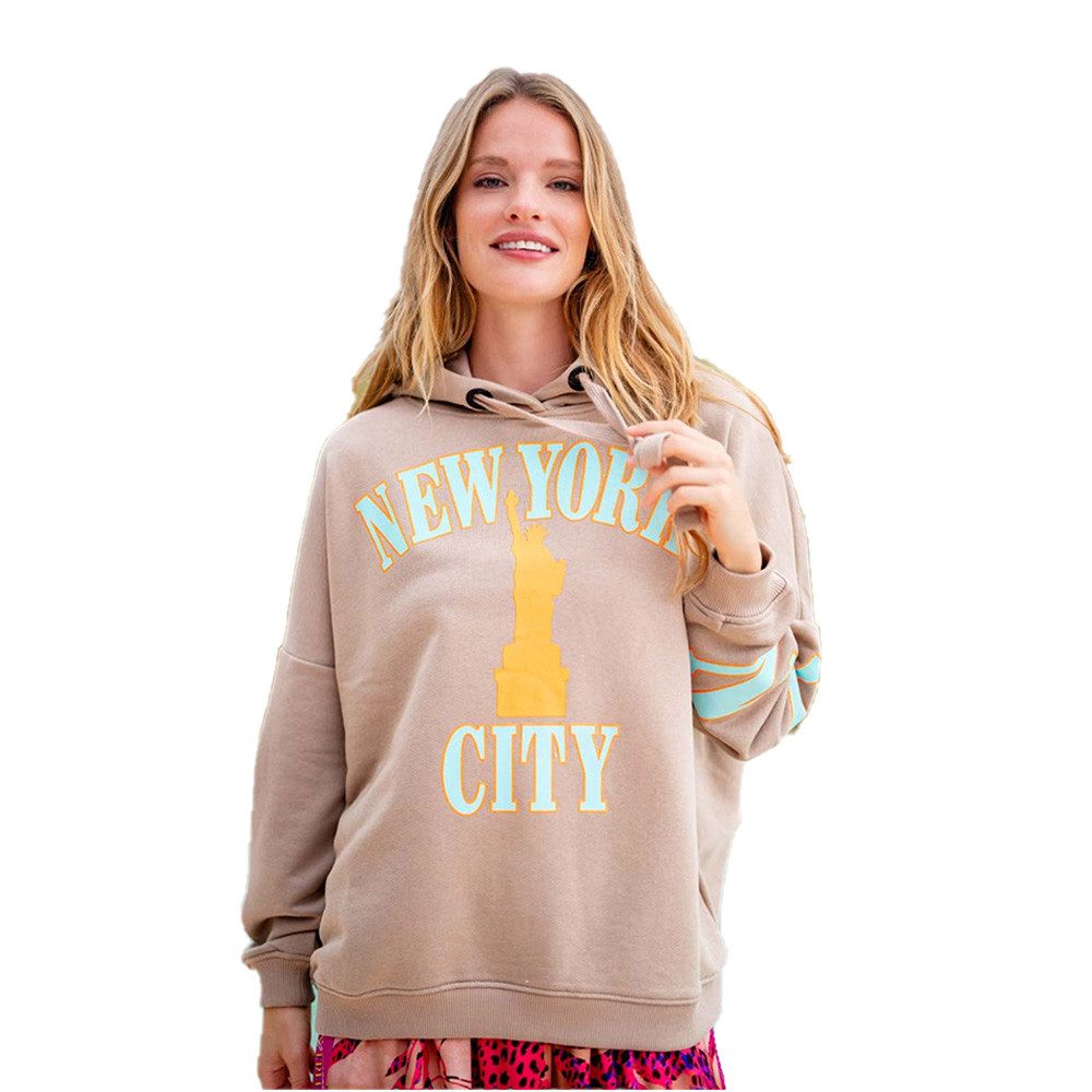 Miss Goodlife Hoodie Miss Goodlife Hoodie MG11470, New York, sand