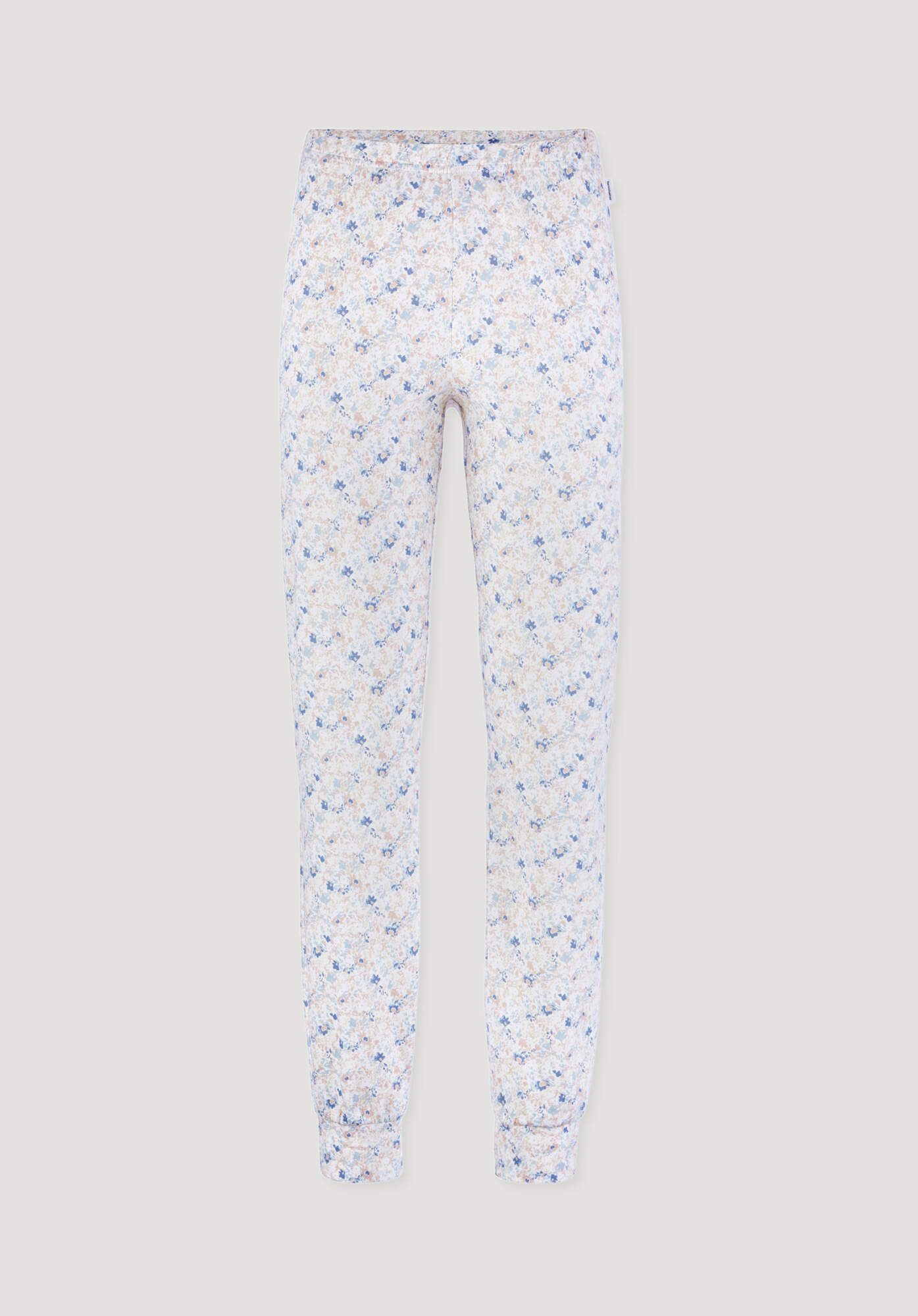 Hessnatur Pyjamahose Slim aus reiner Bio-Baumwolle (1-tlg)