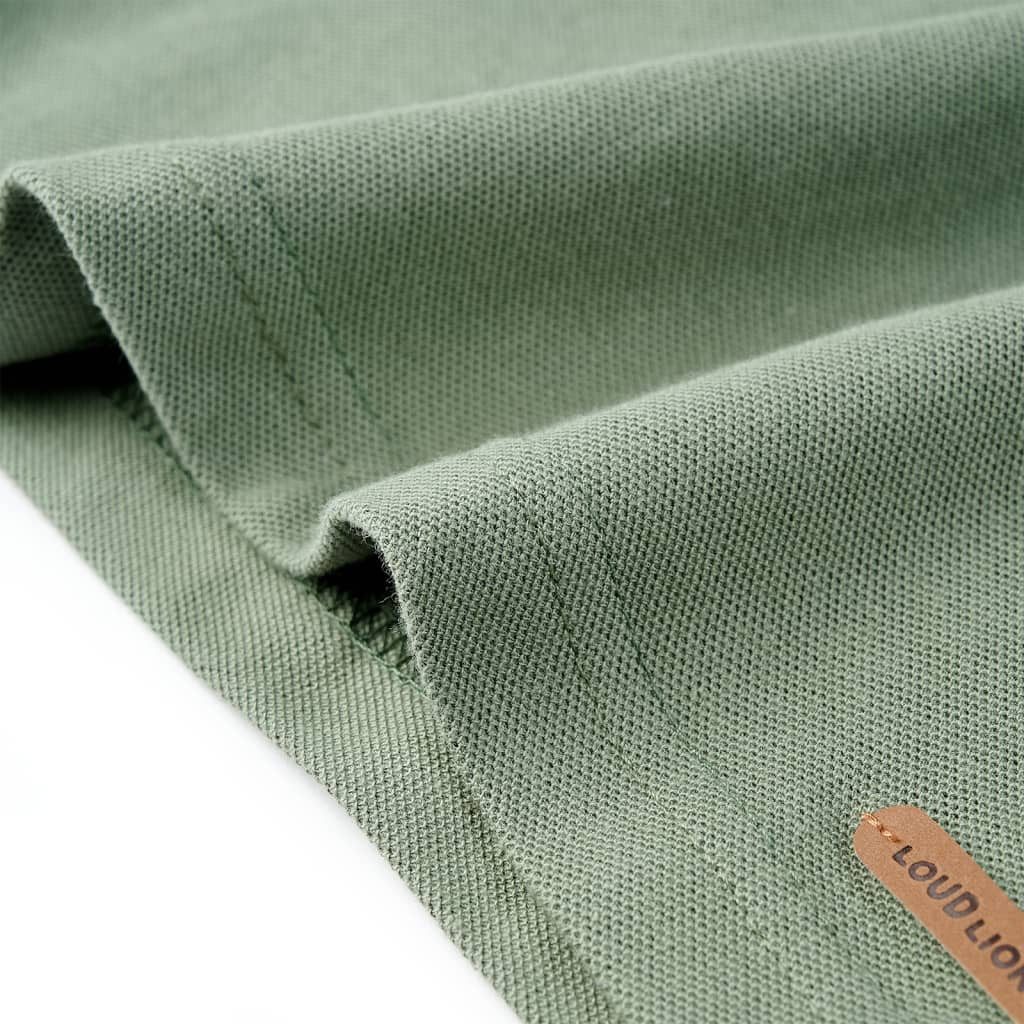 vidaXL Poloshirt Kinder-Poloshirt Khaki 92