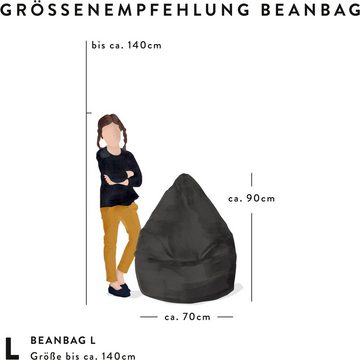 Magma Heimtex Sitzsack BeanBag EASY L (1 St)