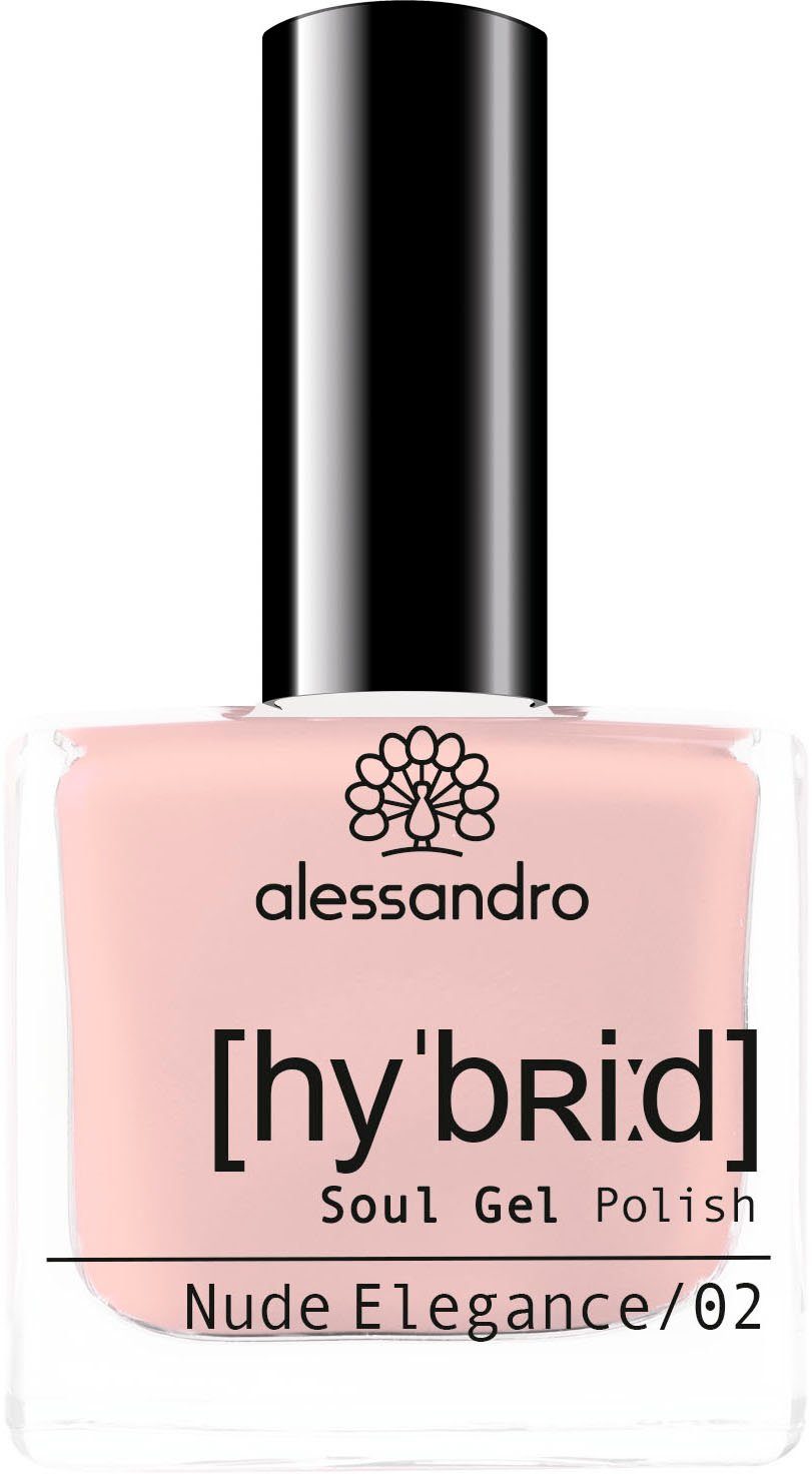 alessandro international Nagellack Hybrid Lack Nude Elegance