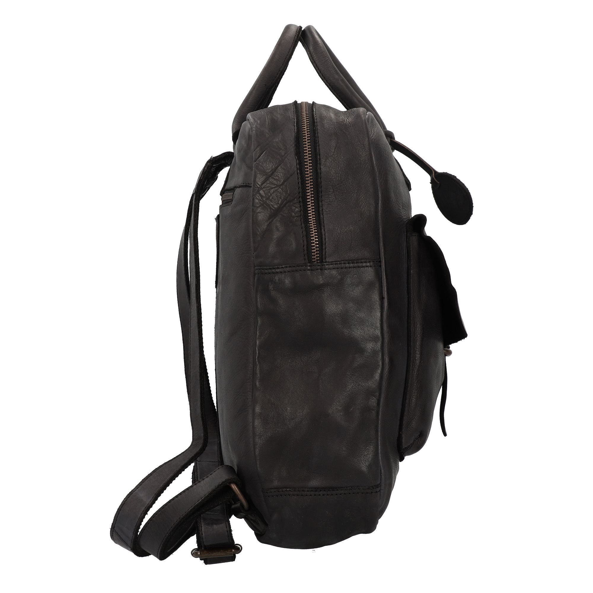HARBOUR 2nd Daypack Urban Poets, Leder
