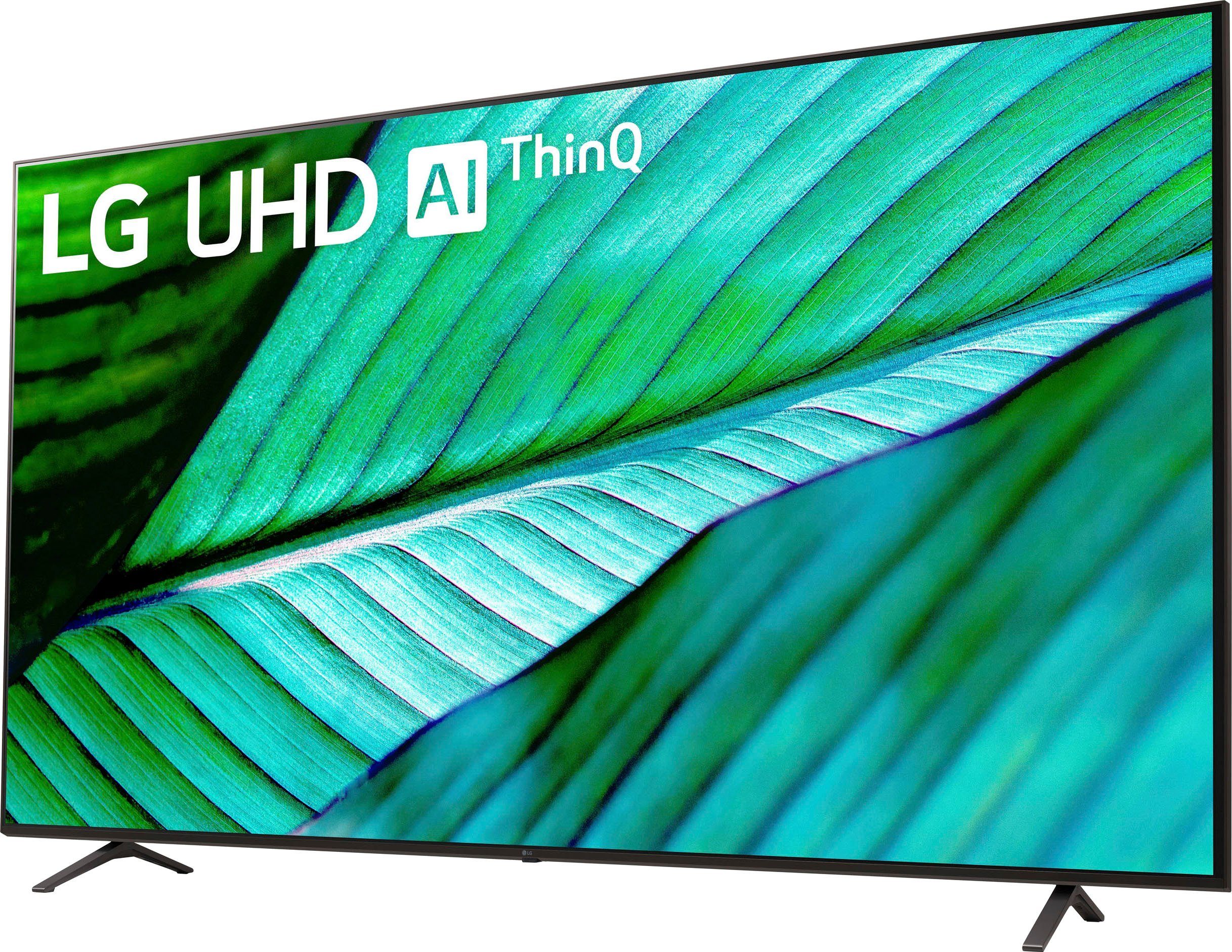 HD, Sound,AI LED,AI Ultra 4K UHD,α5 (217 LED-Fernseher Brightness AI-Prozessor,Direct LG Zoll, 4K cm/86 86UR76006LC Gen6 Control) Smart-TV,