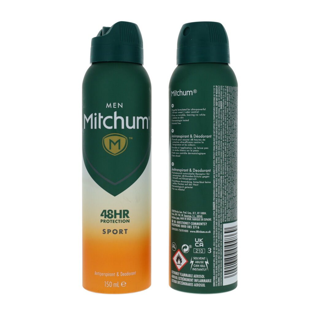Mitchum Deo-Roller Men Erweiterte Kontrolle Sport 48HR 150 ml
