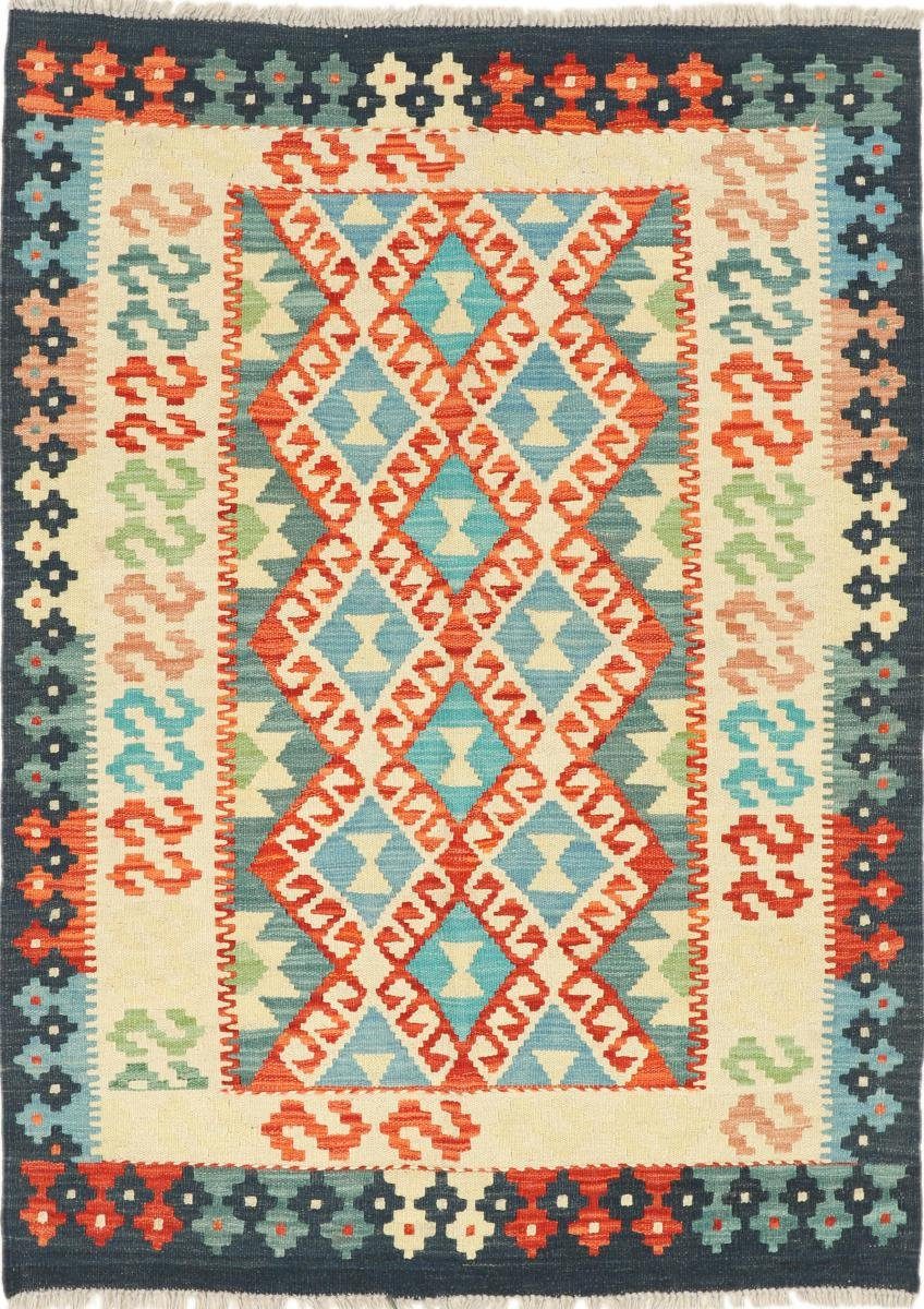 Orientteppich, Afghan Handgewebter rechteckig, Orientteppich Höhe: 102x193 Trading, 3 Heritage Kelim Moderner mm Nain