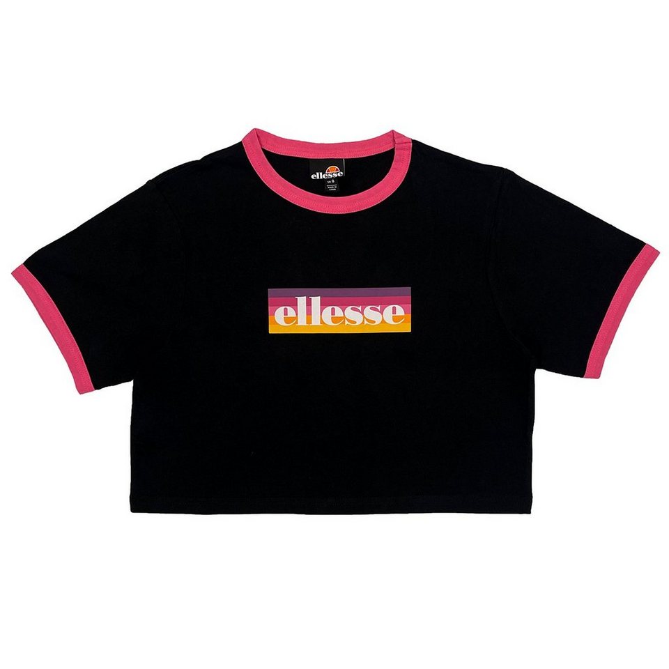 Ellesse Crop-Top Croptop Ellesse Filide (1 Stück, 1-tlg), ellesse Damen T- Shirt Filide Crop in schwarz