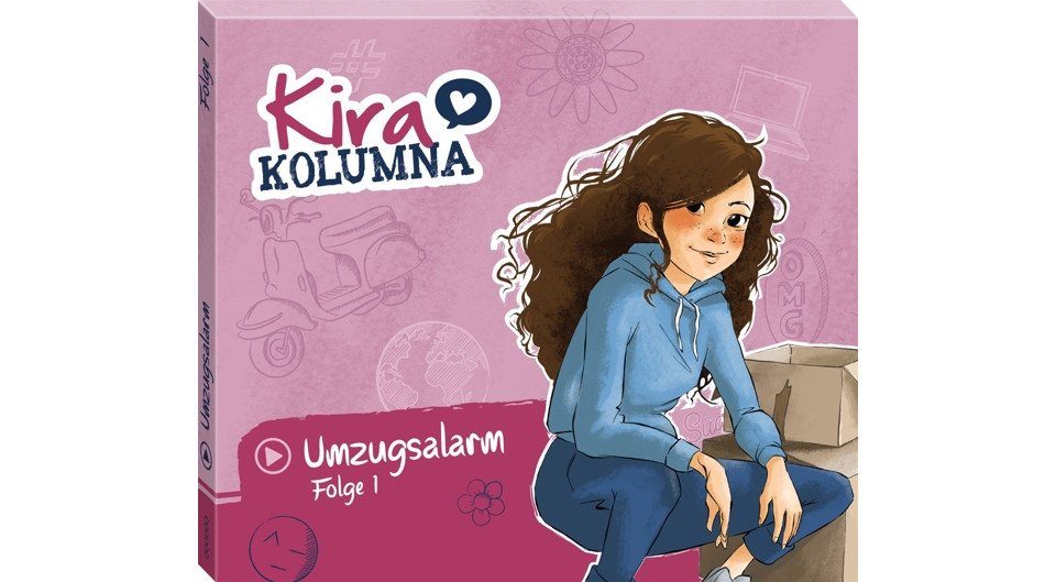 Kiddinx Hörspiel-CD Kira Kolumna 01 - Umzugsalarm!