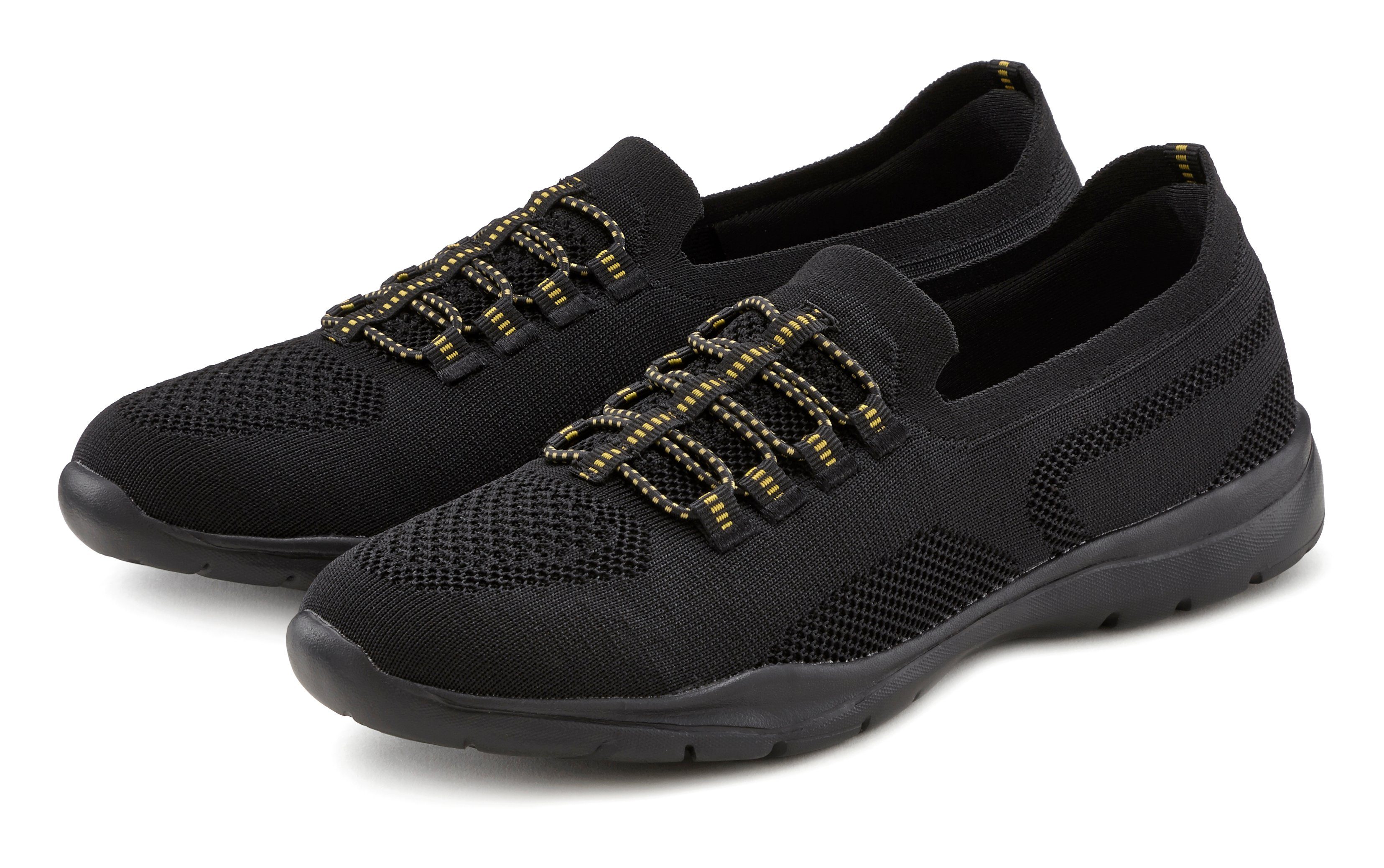 LASCANA Slipper, Halbschuh, leichtes Meshmaterial Sneaker günstig online kaufen