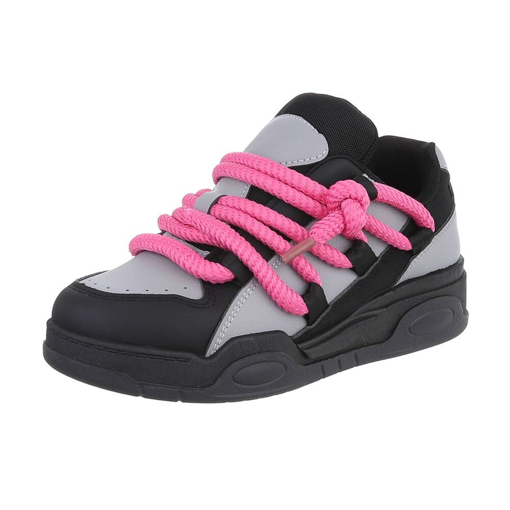 Ital-Design Damen Low-Top Freizeit Sneaker (87284001) Keilabsatz/Wedge Snea günstig online kaufen