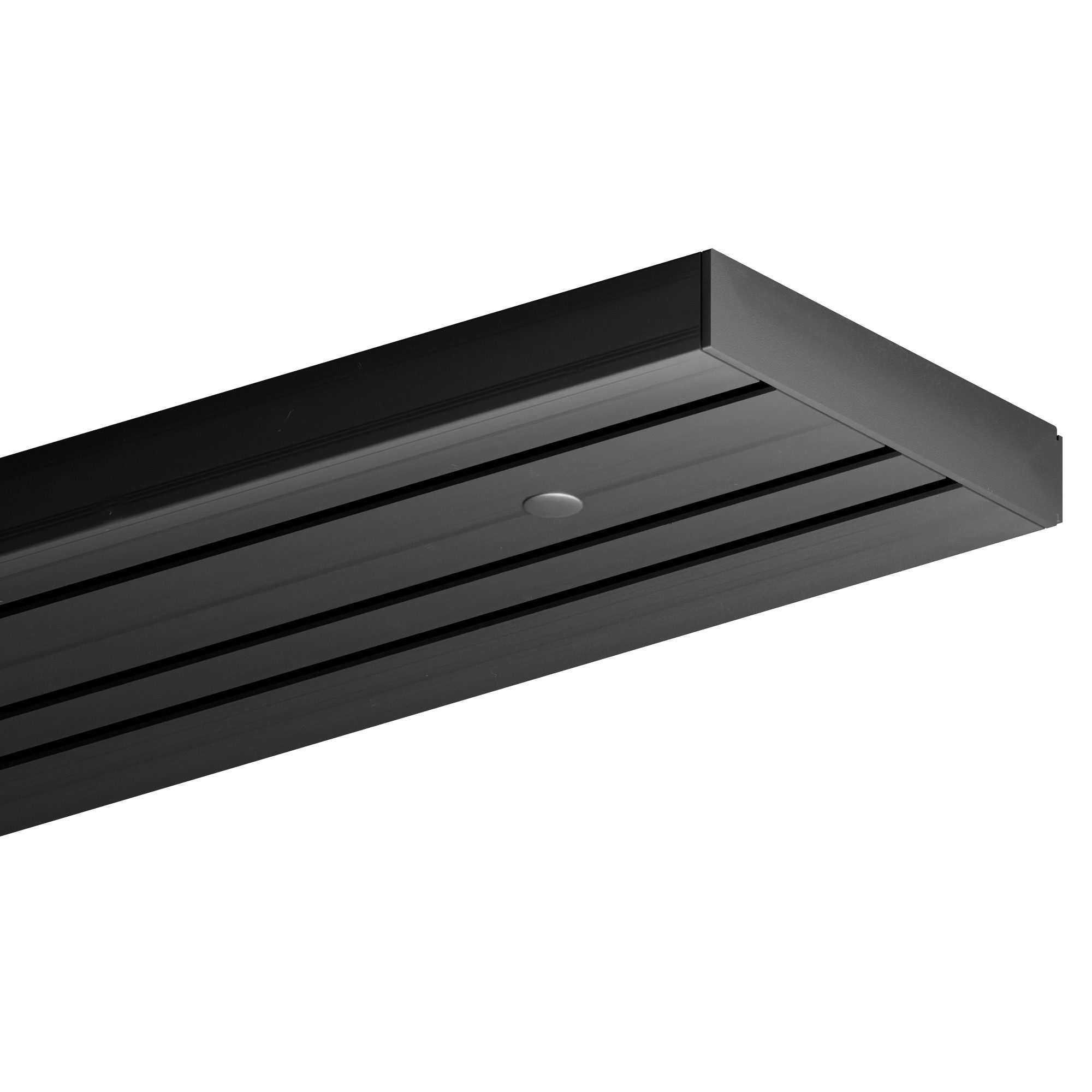 Bestlivings Gardinenschiene schwarz, 90-480 cm, Komplettset inkl. Montagezu günstig online kaufen