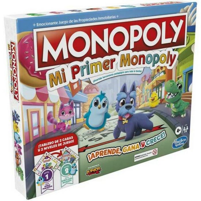 Hasbro Spiel Monopoly Hasbro Mi Primer Monopoly 322 Stücke