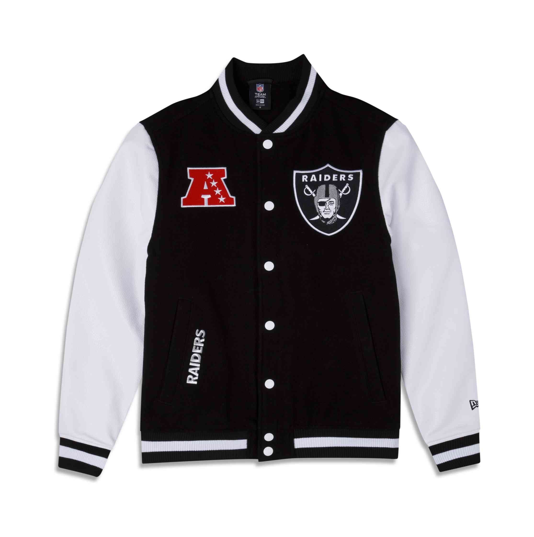 New Era Collegejacke NFL Las Vegas Raiders 2023 Sideline