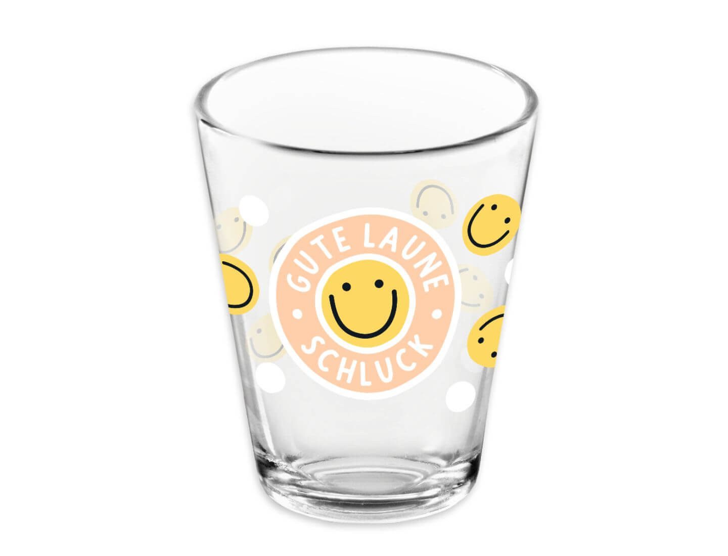 Grafik Werkstatt Schnapsglas Schnapsglas - Gute Laune Schluck