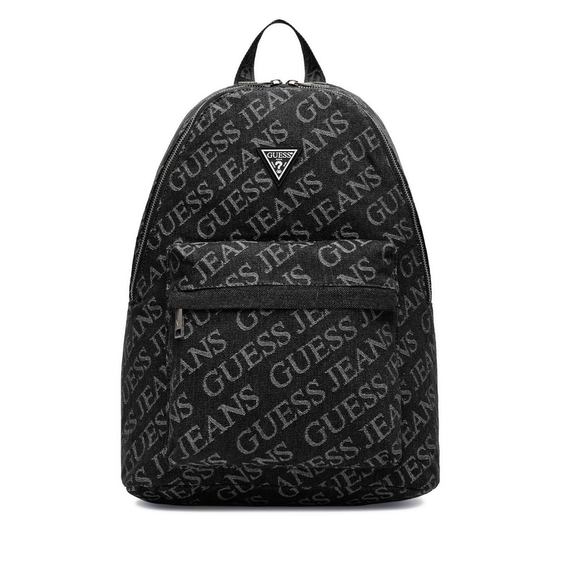 GUESS JEANS Freizeitrucksack Guess Jeans Rucksack Unisex Schwarz