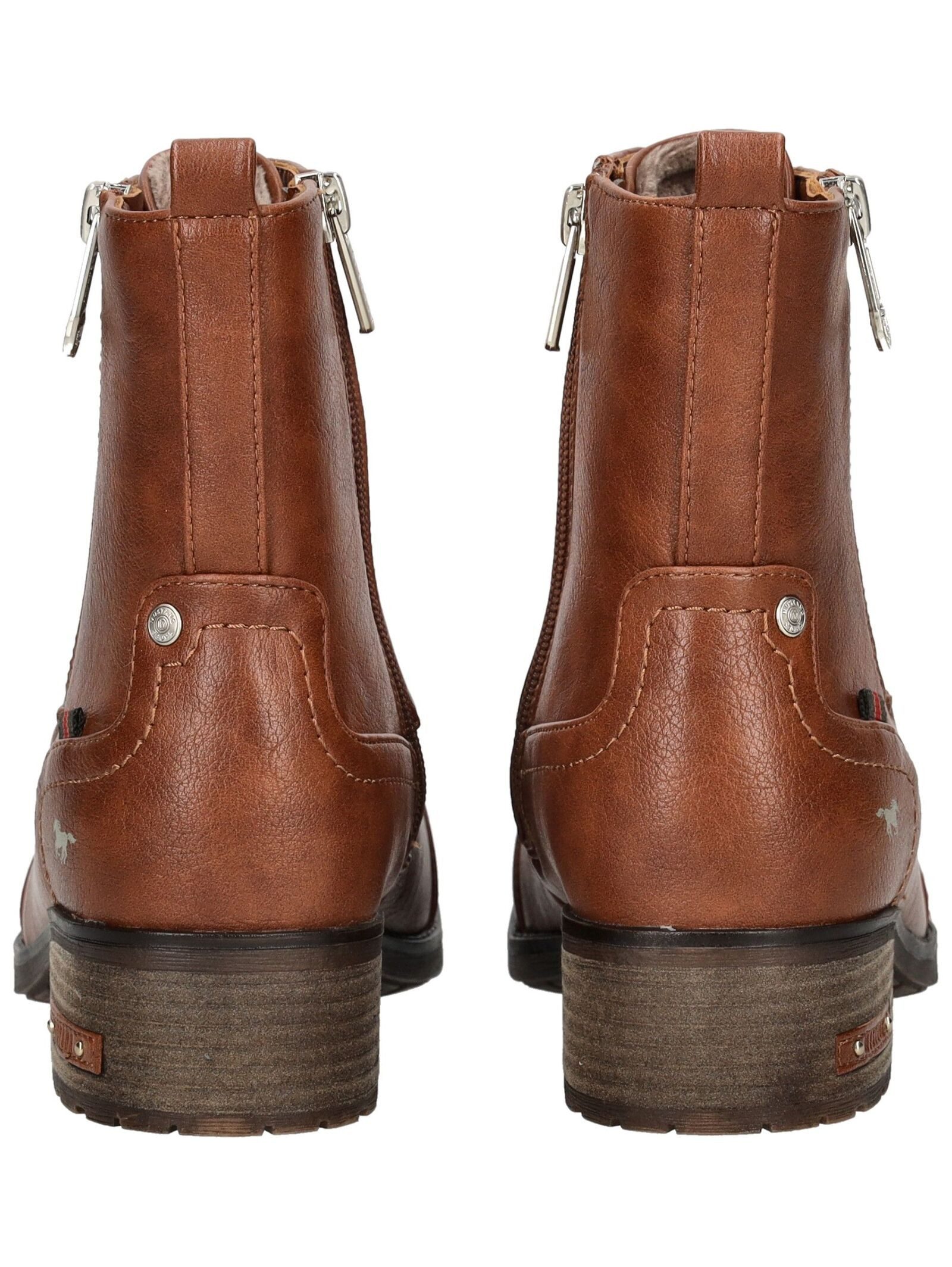 Mustang Shoes Mustang Shoes Stiefelette Lederimitat Schnürstiefelette – Bild 5 von 5