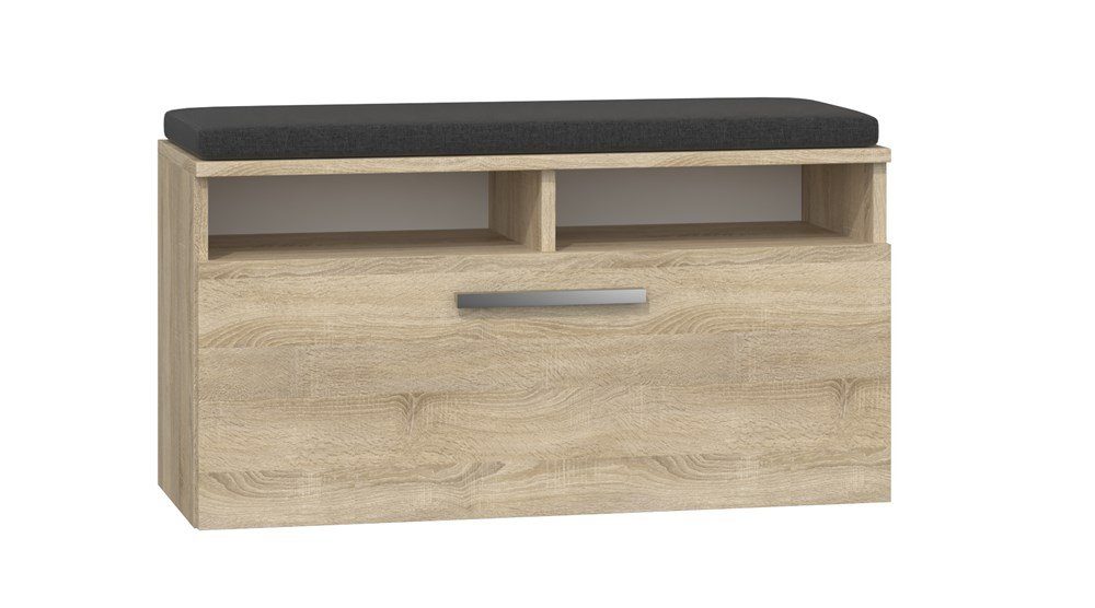 ibonto Schuhbank Schuhkommode Gepolstertert Moderne mit Sitzfläche und Stauraum