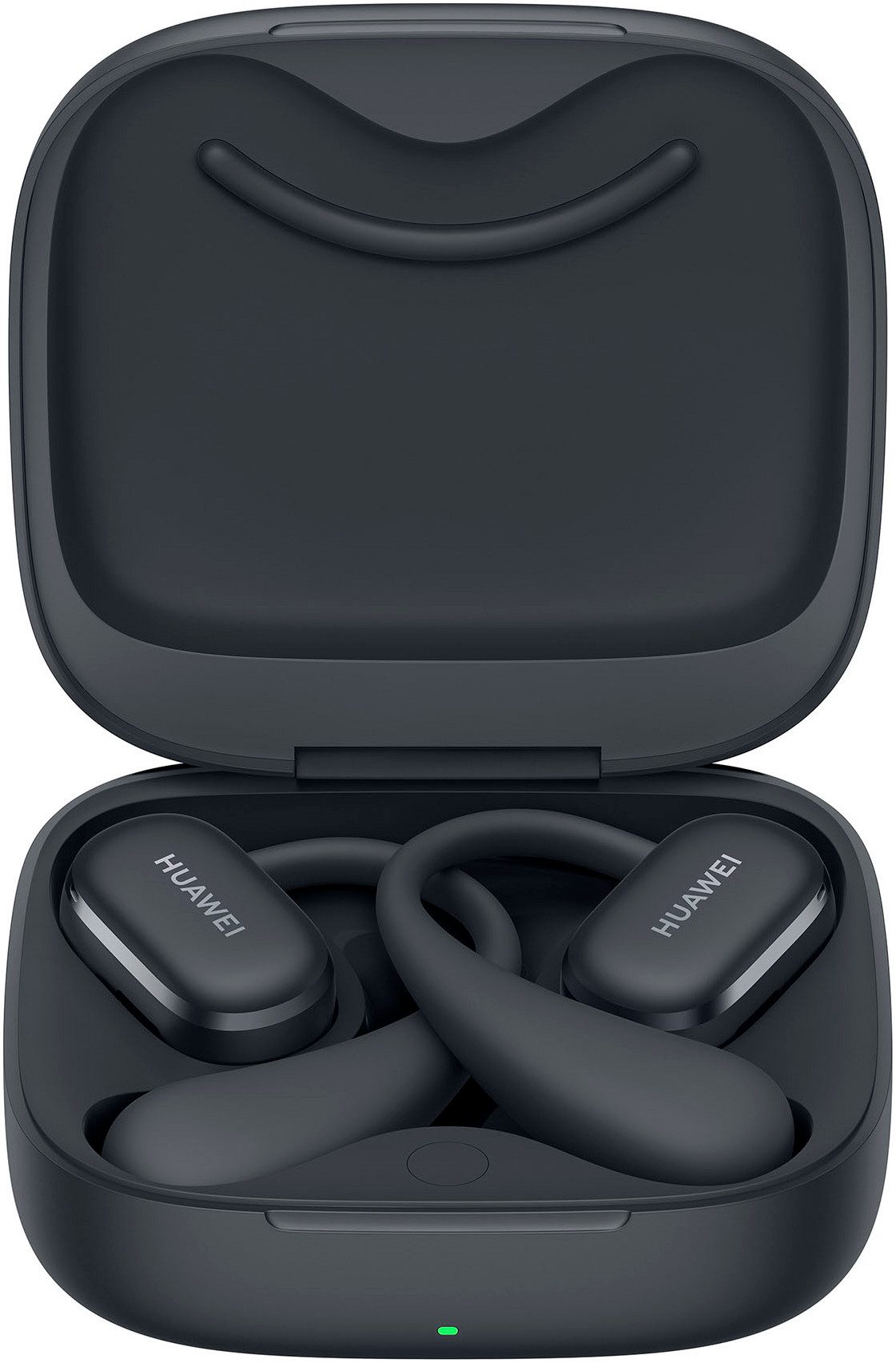 HUAWEI FreeArc Open-ear hoofdtelefoon, bluetooth-hoofdtelefoon met sterling geluid, optimale grip en comfort, IP57 waterdicht, 28 uur speeltijd, sporthoofdtelefoon, iOS & Android & Windows, grijs