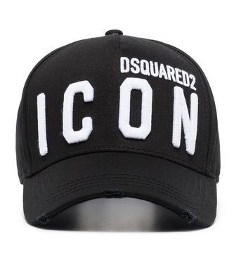 Dsquared2 Baseball Cap Dsquared2 Icon Baseballcap Cap Kappe Basebalkappe Cult Hat Hut Black W