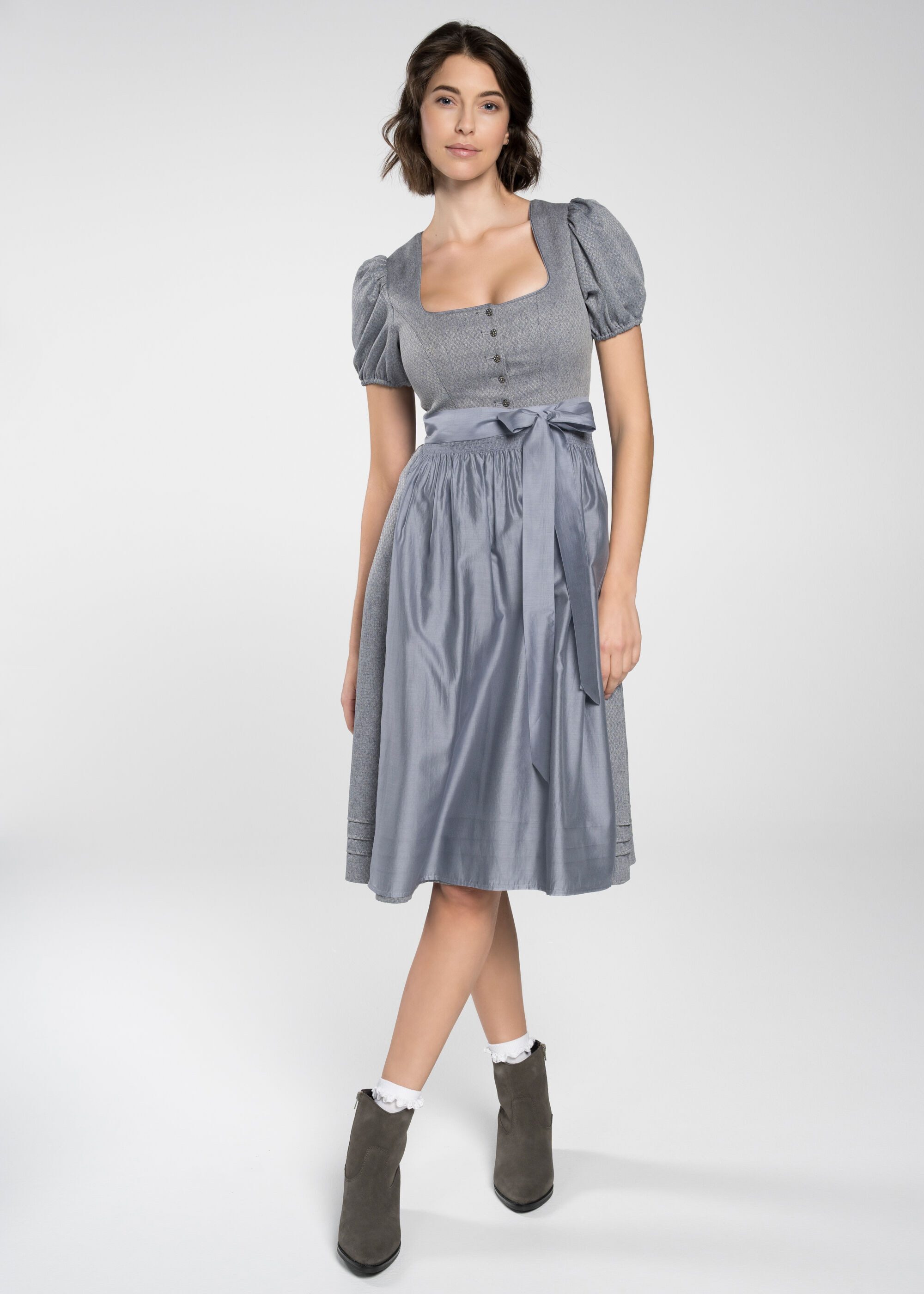 Spieth & Wensky Dirndl Dirndl "Ferrara" Puffärmel