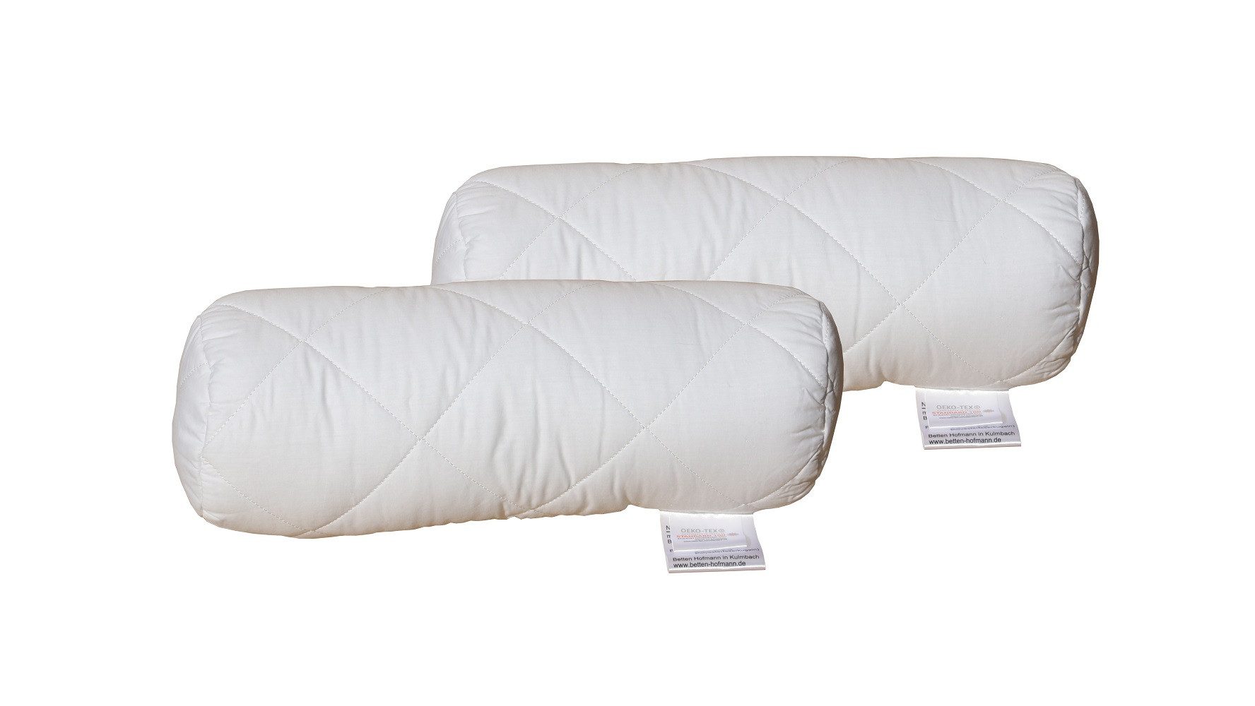 Betten Hofmann Stützkissen 2 Stück Betten Hofmann orthopädische Relax Nackenrollen versteppt RV, 2-tlg., 2-tlg., mit Reißverschluss zur individuellen Anpassung, made in Germany