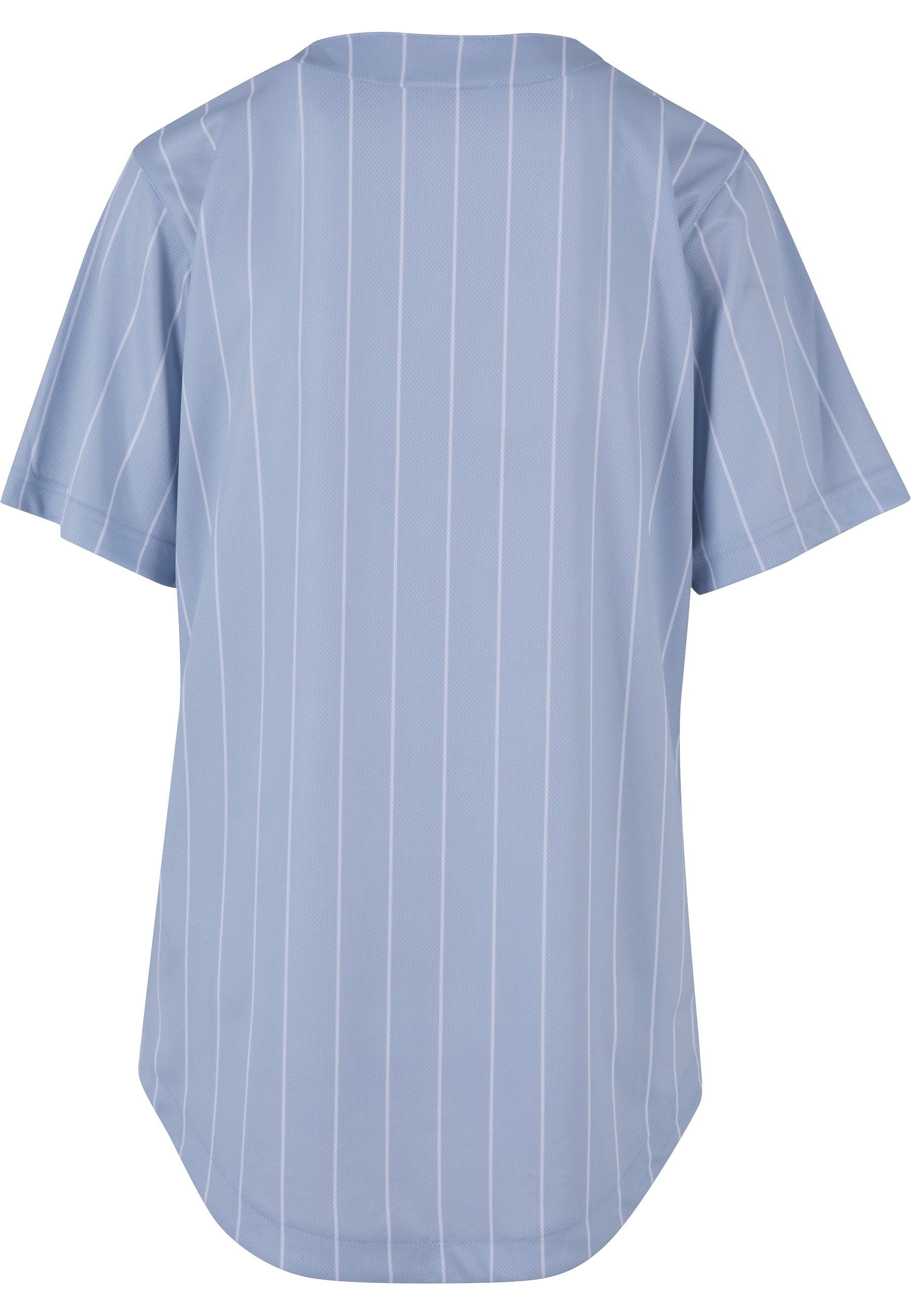 Karl Kani Langarmhemd Karl Kani Damen KW233-035-2 KK Varsity Pinstripe Baseball Shirt (1-tlg)