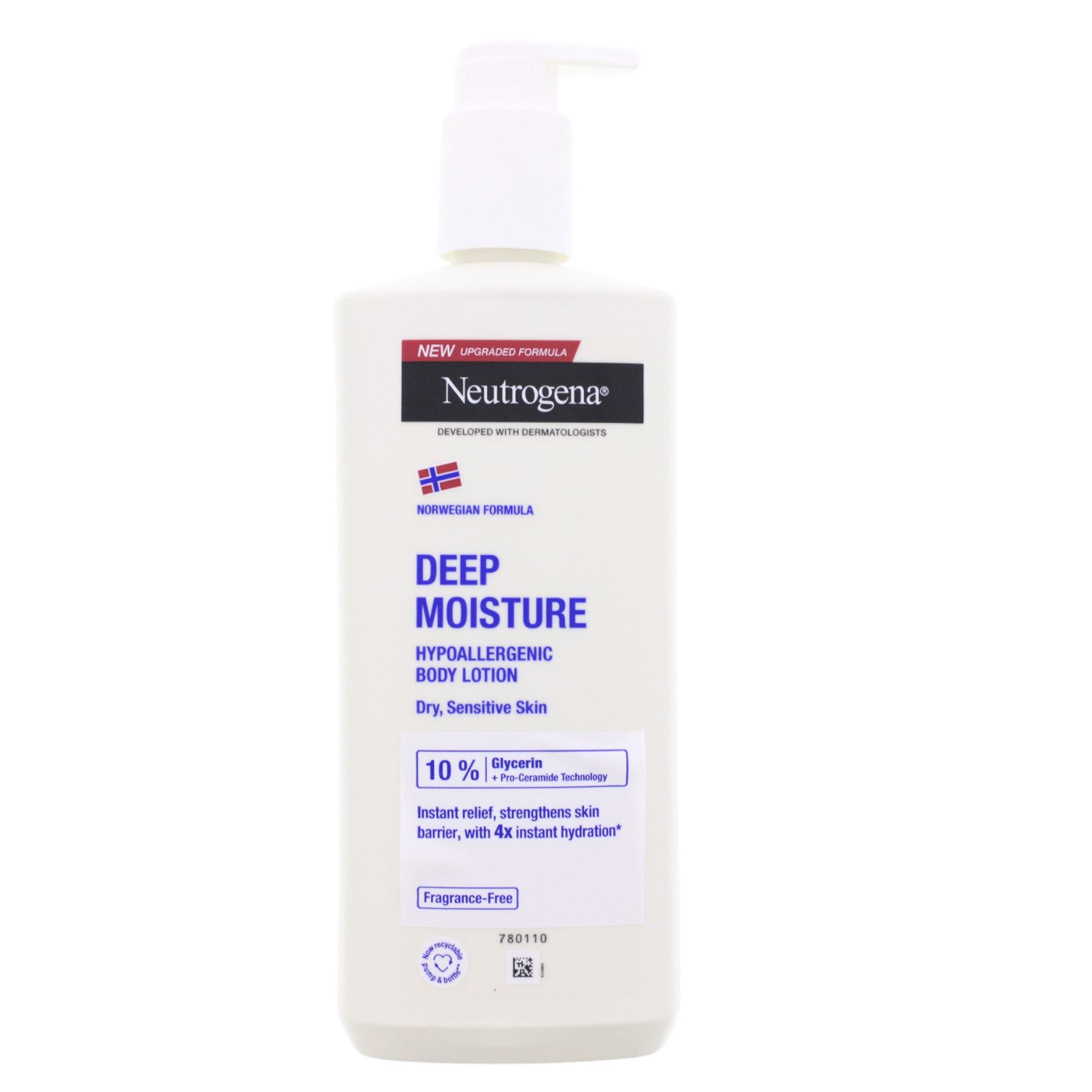 Neutrogena Bodylotion 2 x Neutrogena Deep Moisture Bodylotion Sensitiv Parfümfrei Trockene E
