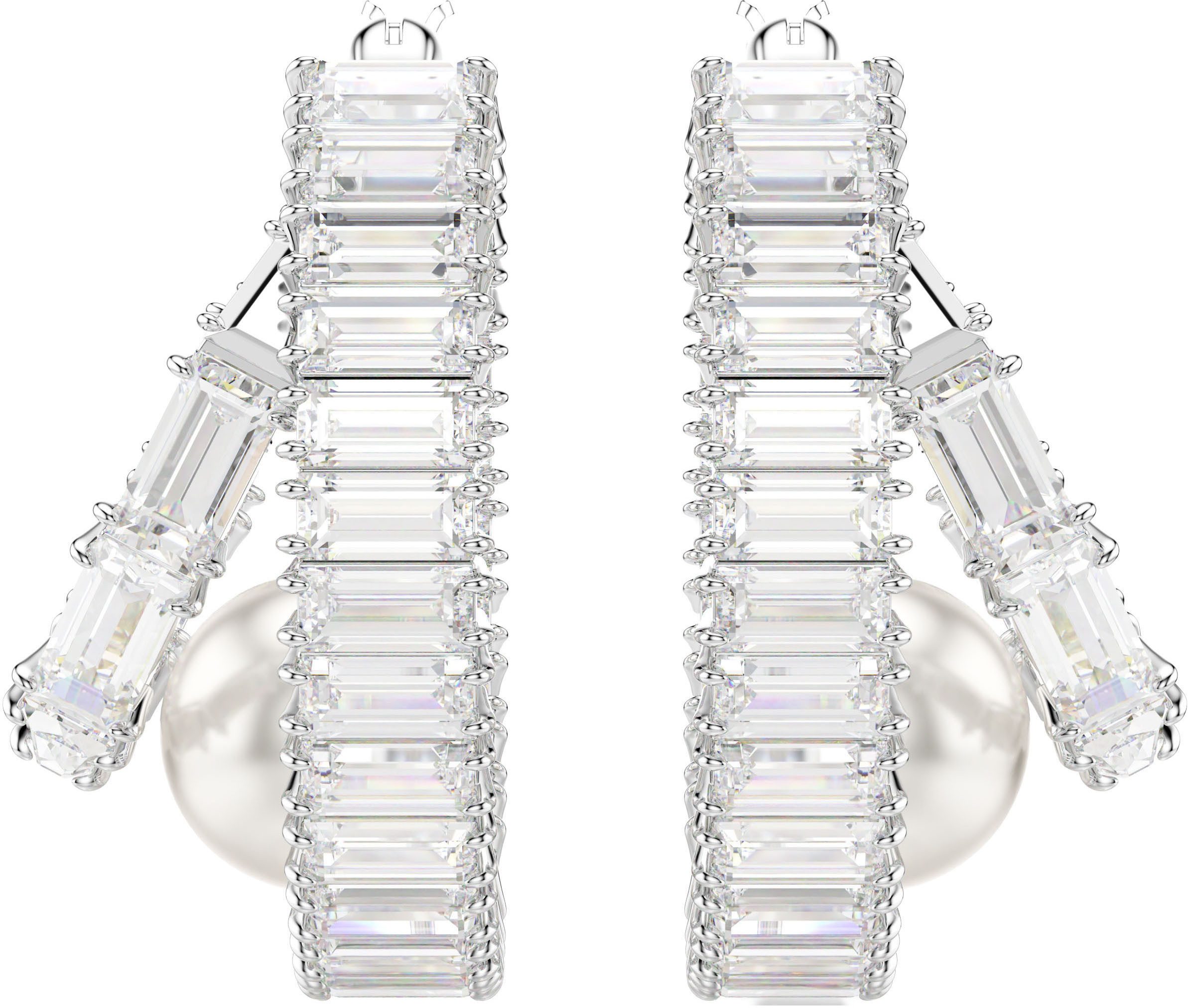 Swarovski Paar Creolen Schmuck Geschenk ... Swarovski Paar Creolen Schmuck Geschenk ...