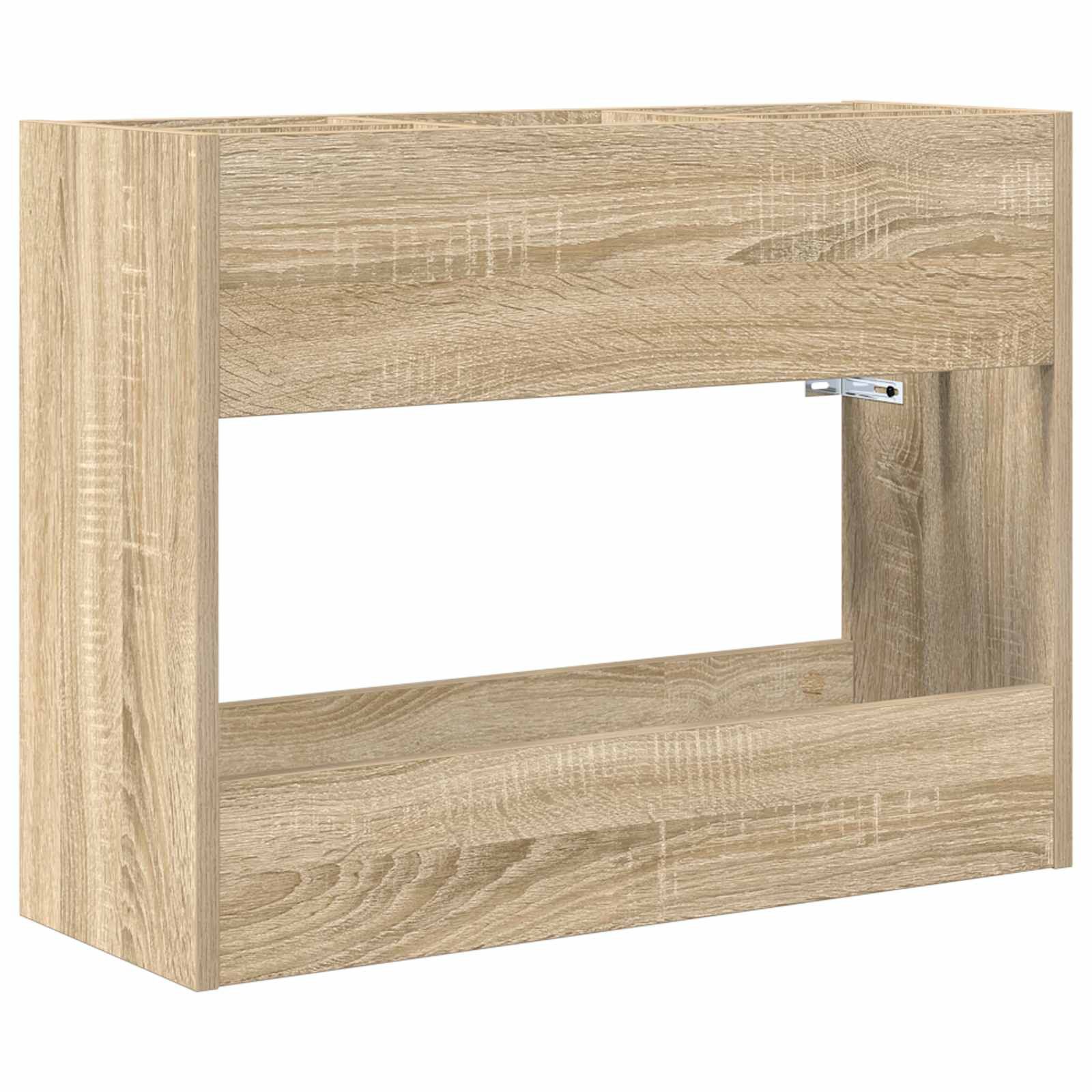 vidaXL Schirmständer Sonnenschirmhalter Sonoma-Eiche 65 x 24 x 50 cm Holzwerkstoff (1 St)