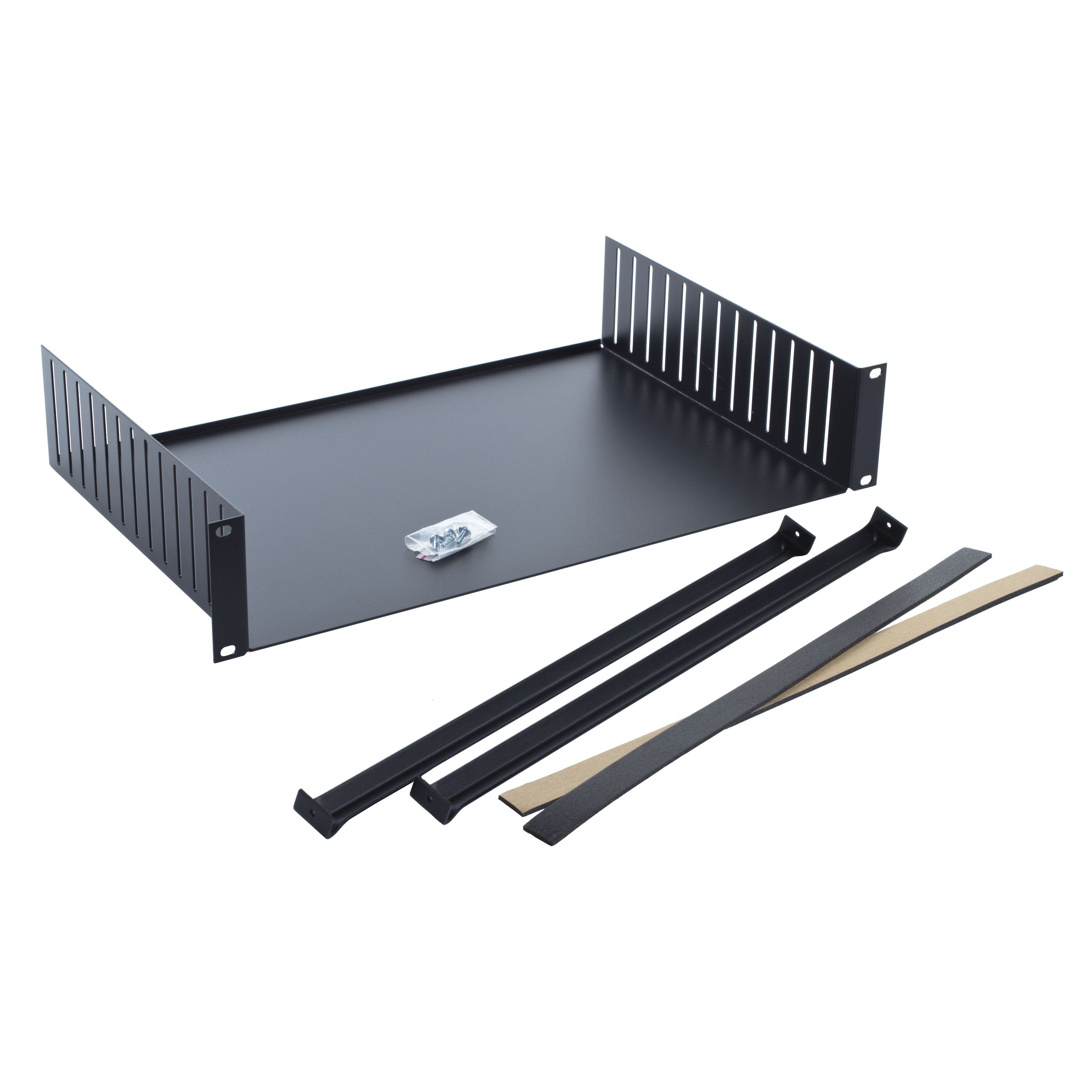 Adam Hall Koffer, 8757 - 19" Rackclamp 2HE Adapter für nicht 19"-Geräte - Rackwanne