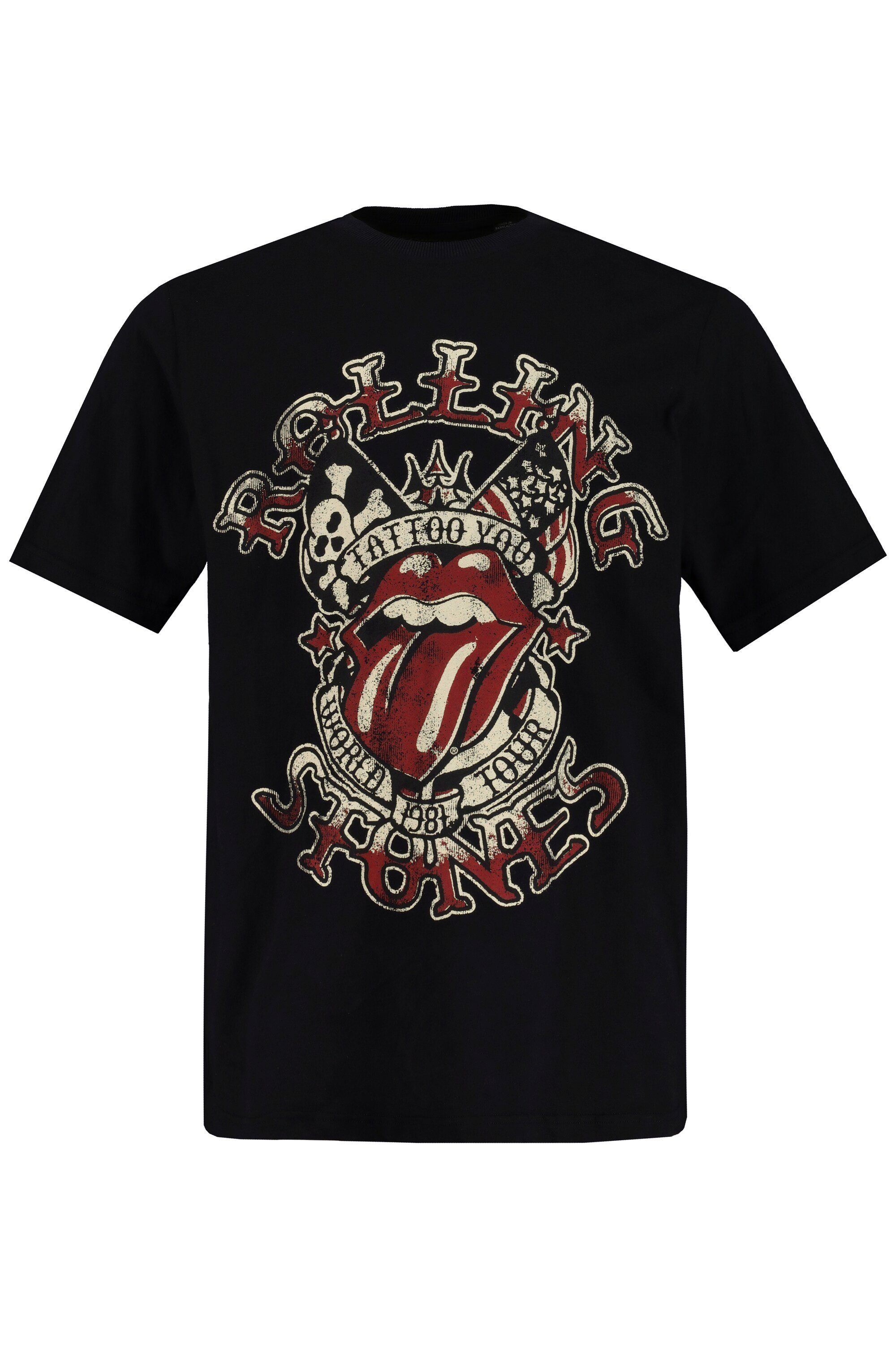 JP1880 T-Shirt T-Shirt Bandshirt Halbarm Rolling Stones günstig online kaufen
