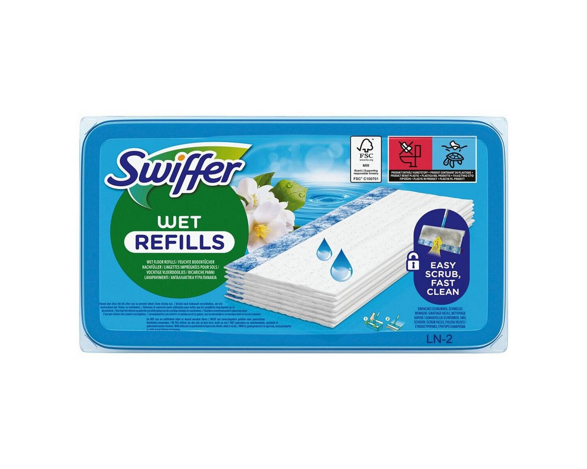Swiffer Wet Morning Fresh Reinigungstücher (24er-Pack feuchte Bodentücher)
