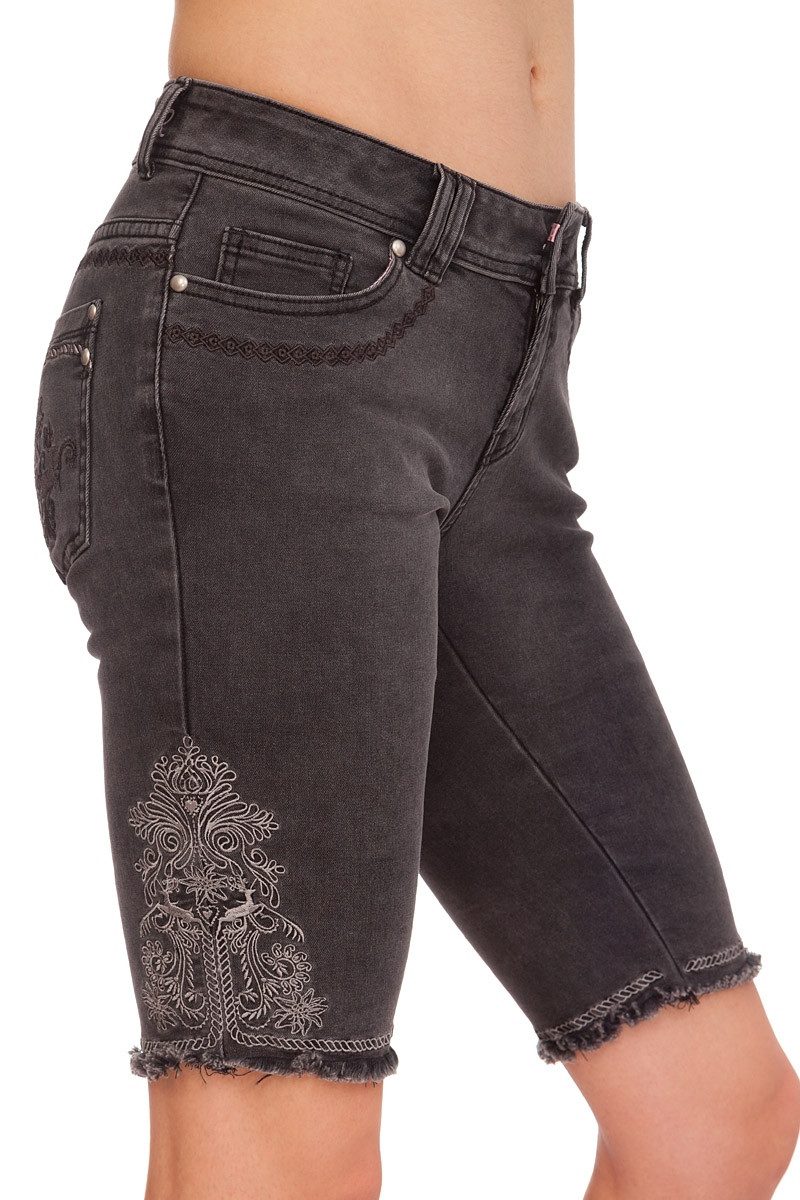 Hangowear Trachtenjeans Trachtenjeans Damen - LISA - anthrazit
