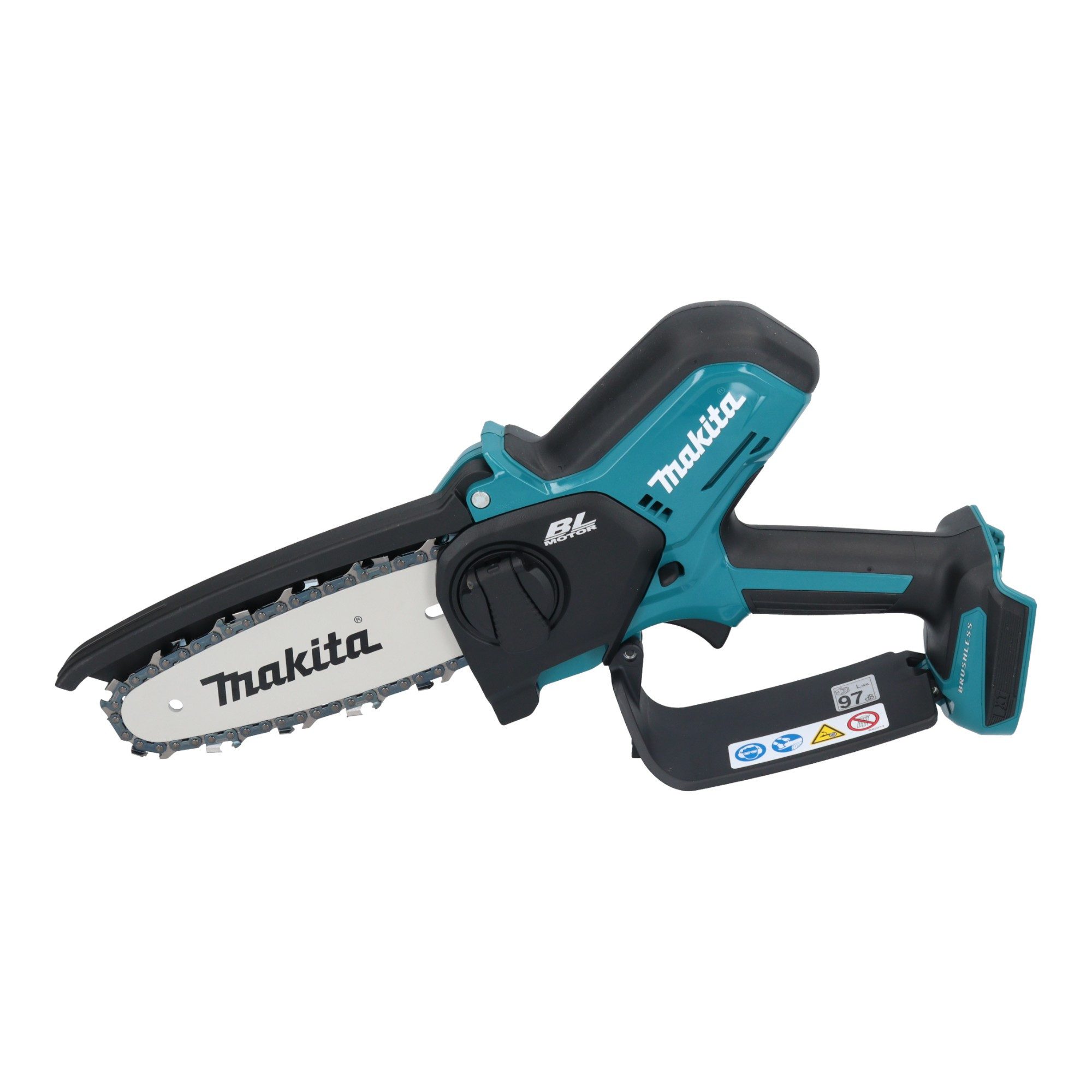 Makita Akku-Kettensäge DUC 150 ZJ Akku Kettensäge 18 V 15 cm Brushless + Makpac