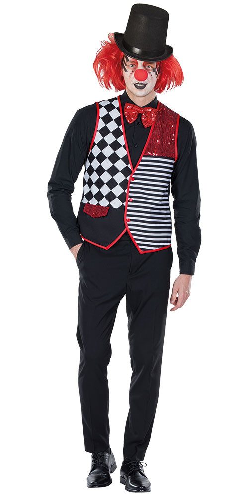 Karneval-Klamotten Kostüm Herren Pierrot Harlekin Narren Karnevalskostüm, H günstig online kaufen