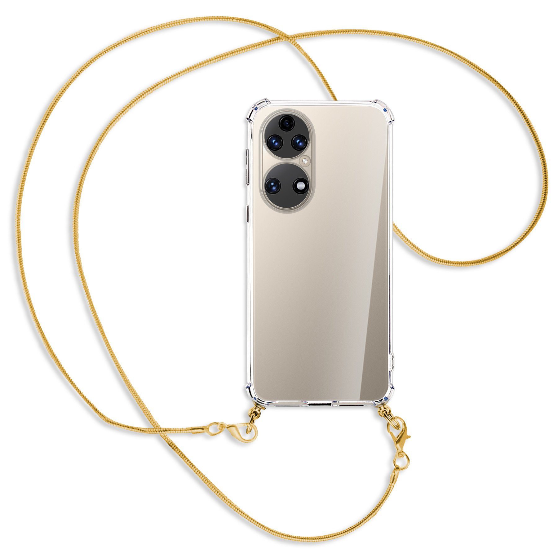 mtb more energy Handykette für Apple iPhone 13 [NC-461-MK], Umhängehülle mit Metallkette [NC-461-MK]