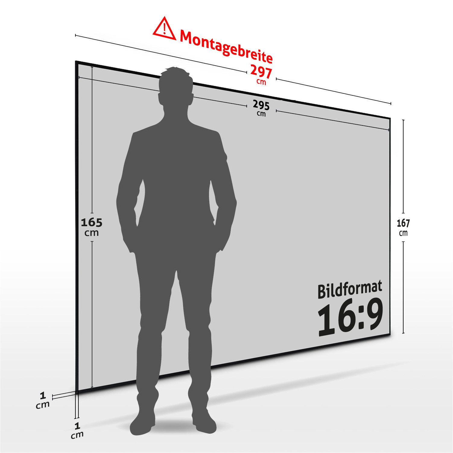 ESMART ESMART Germany UKD Rahmen Leinwand Rahmenleinwand (Expert UKD)