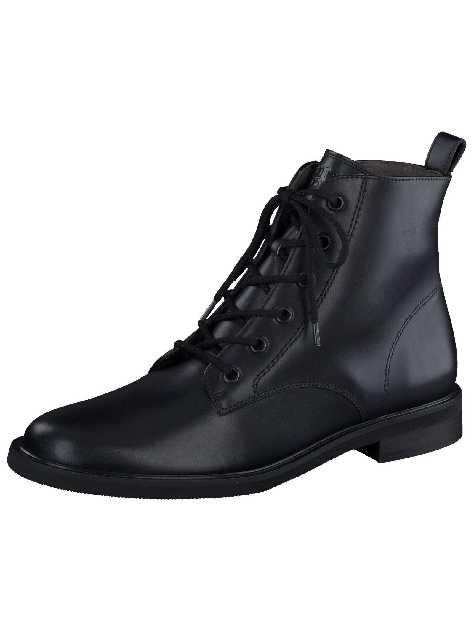 Stiefelette Glattleder Schnürstiefelette