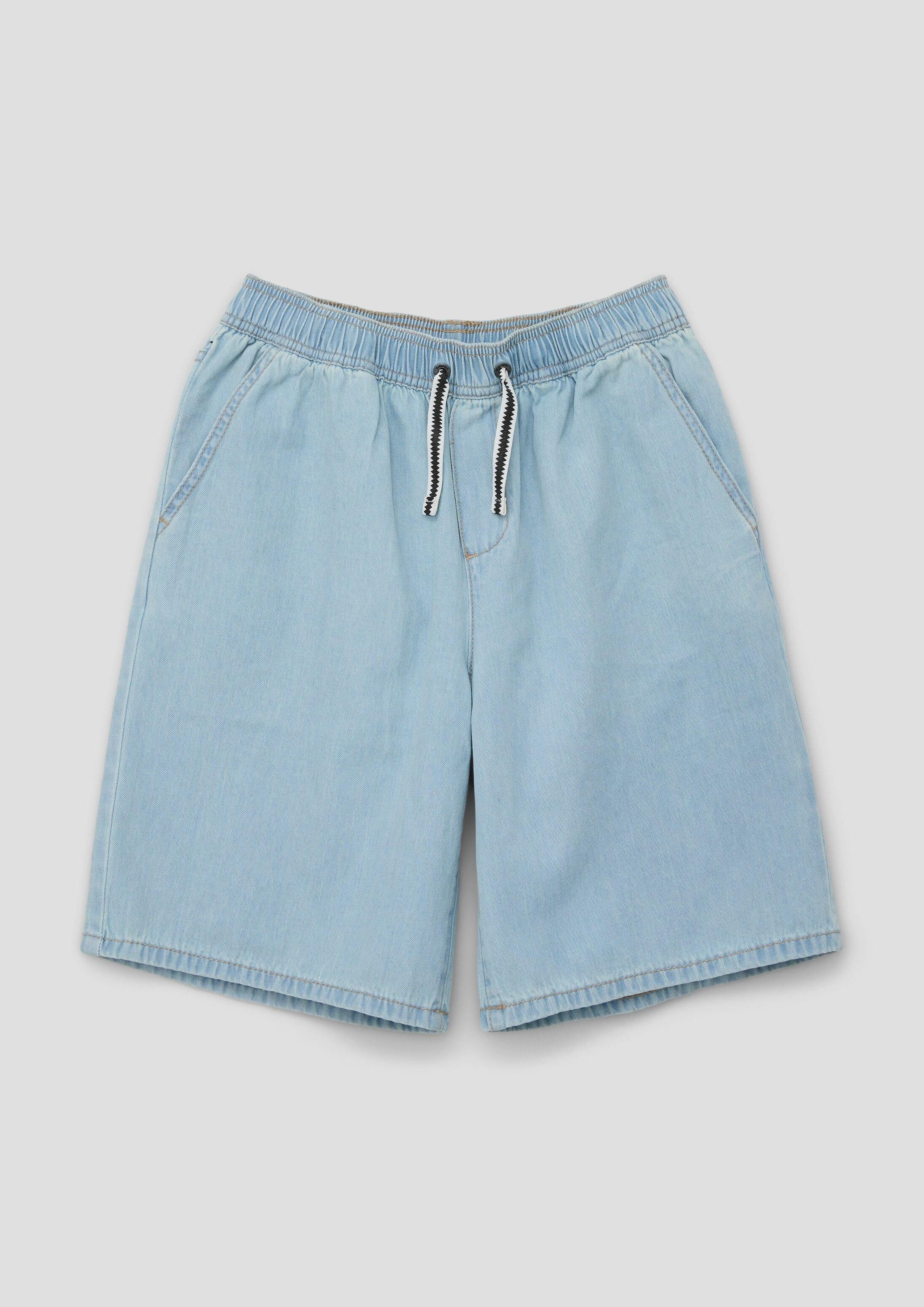 s.Oliver Jeansshorts Jeans-Hose Jeans-Bermuda / Relaxed Fit / Mid Rise