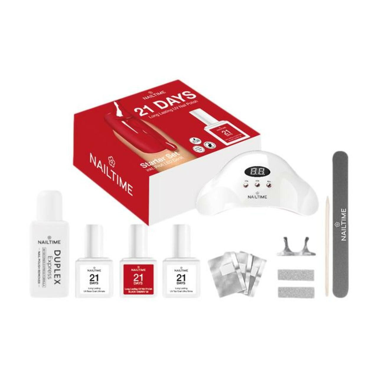 NAILTIME Nagellack 21 Days Starter Set 3, alle Hauttypen