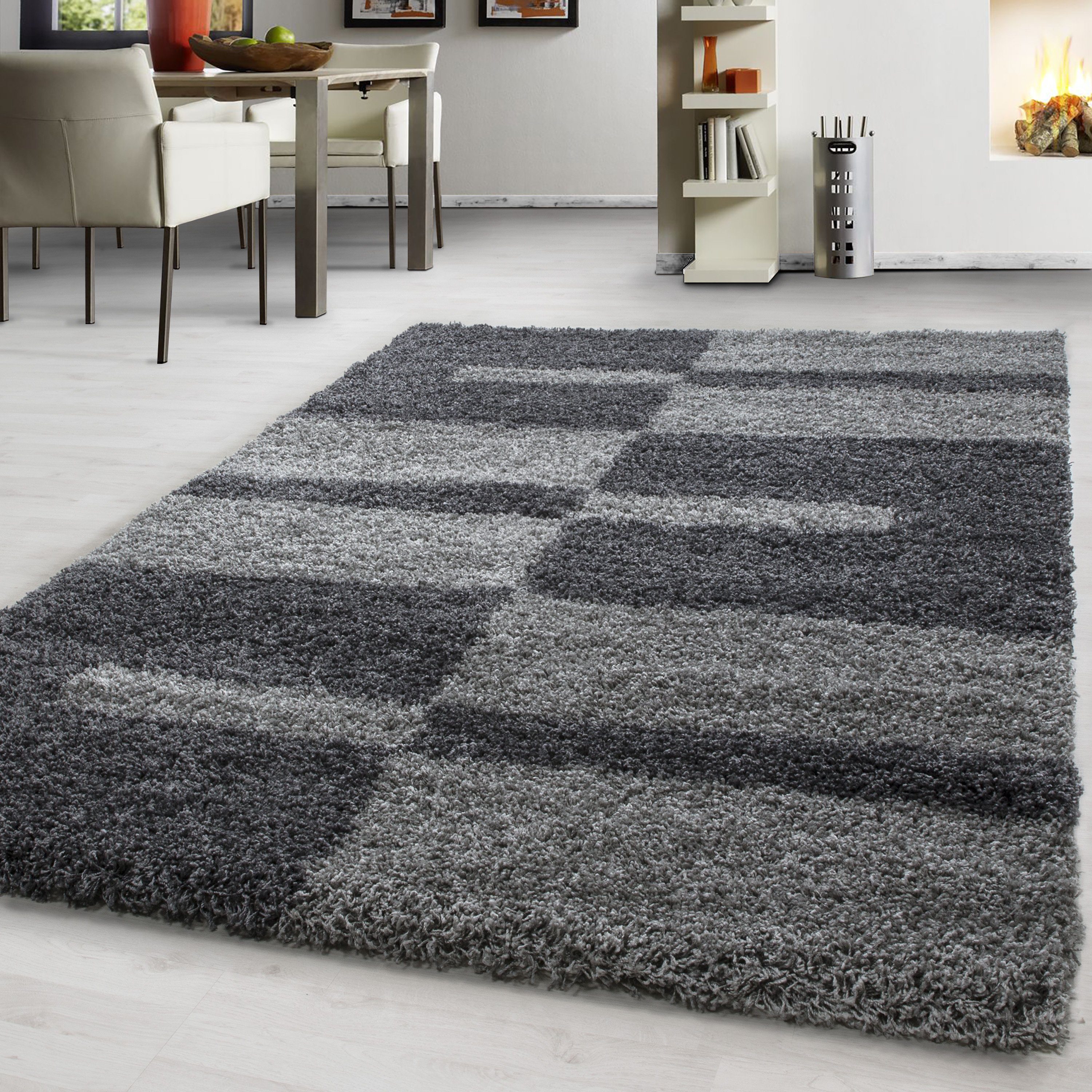 Teppium Teppich Kariert Design, Rechteckig, Höhe: günstig online kaufen