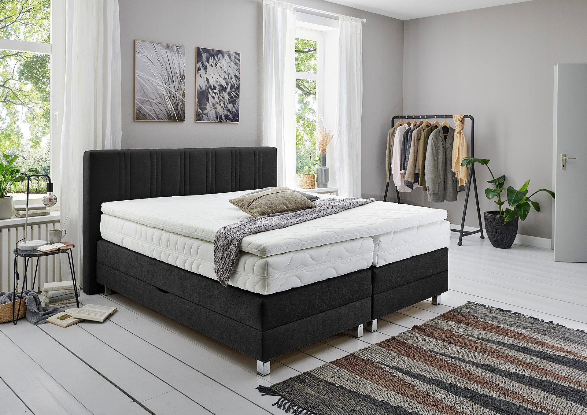 Westfalia Schlafkomfort Boxspringbett, wahlweise mit Bettkasten günstig online kaufen