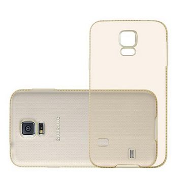 Cadorabo Handyhülle Samsung Galaxy S5 / S5 NEO Samsung Galaxy S5 / S5 NEO, Flexible Ultra Slim TPU Silikon Handy Schutzhülle Back Cover Bumper
