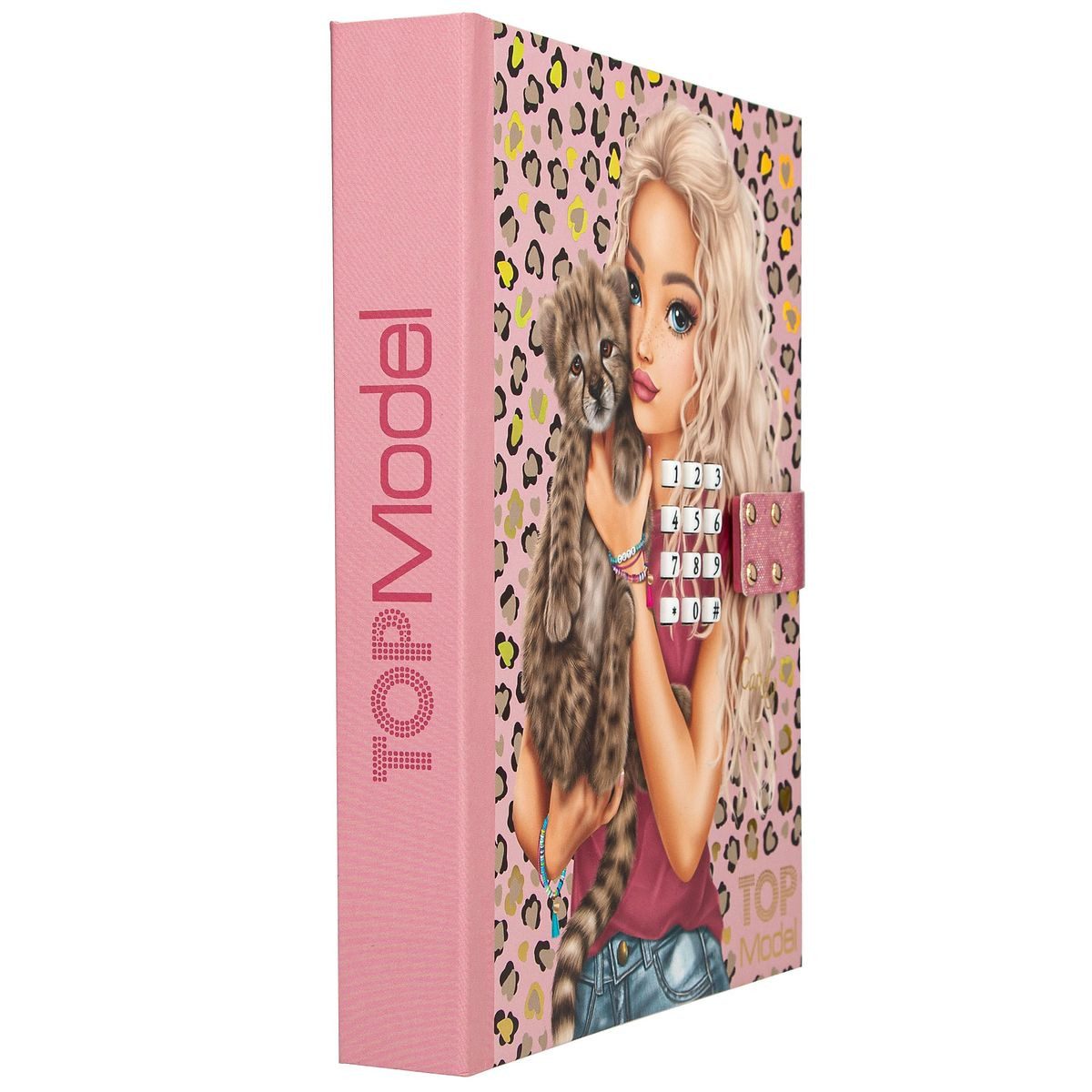 TOPModel Stickerbuch TOPModel Geheimcode Tagebuch Leoheart